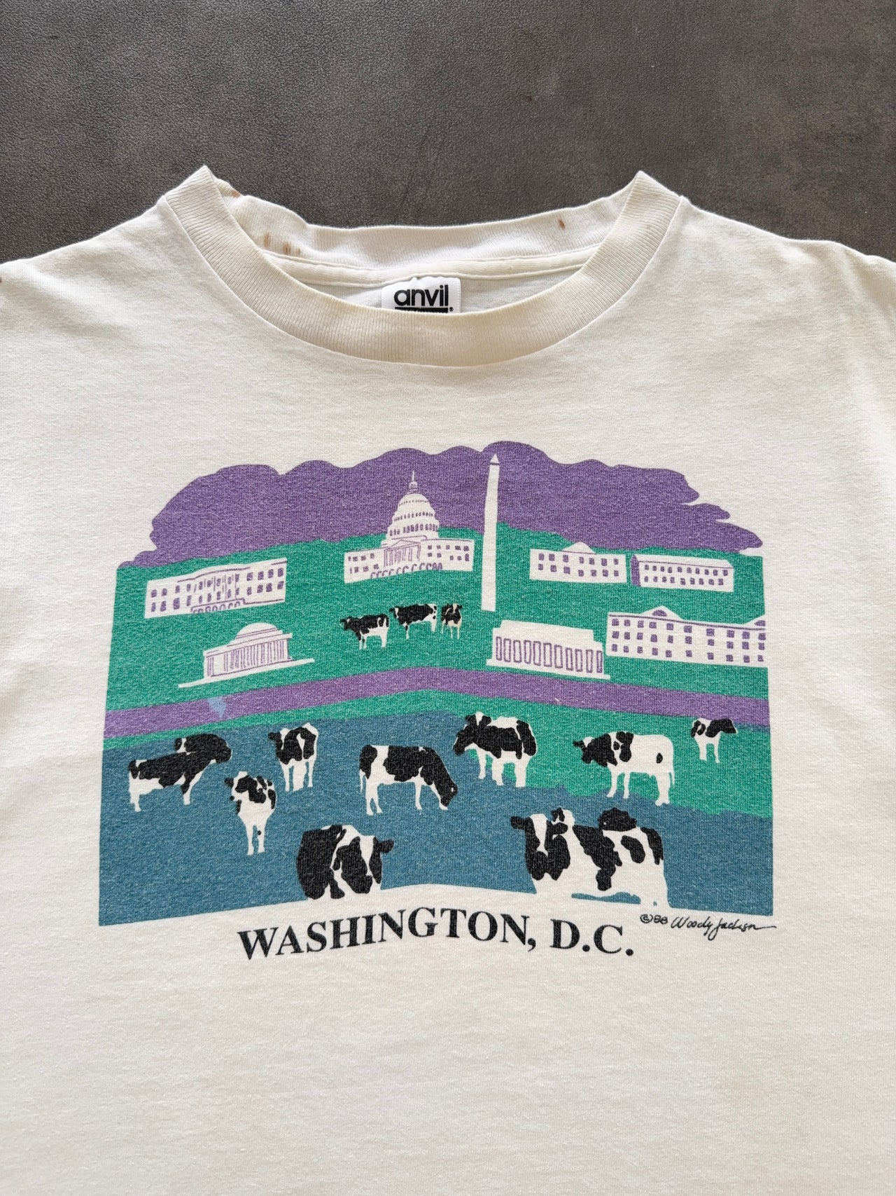 1990s Woody Jackson Cows tee (L)
