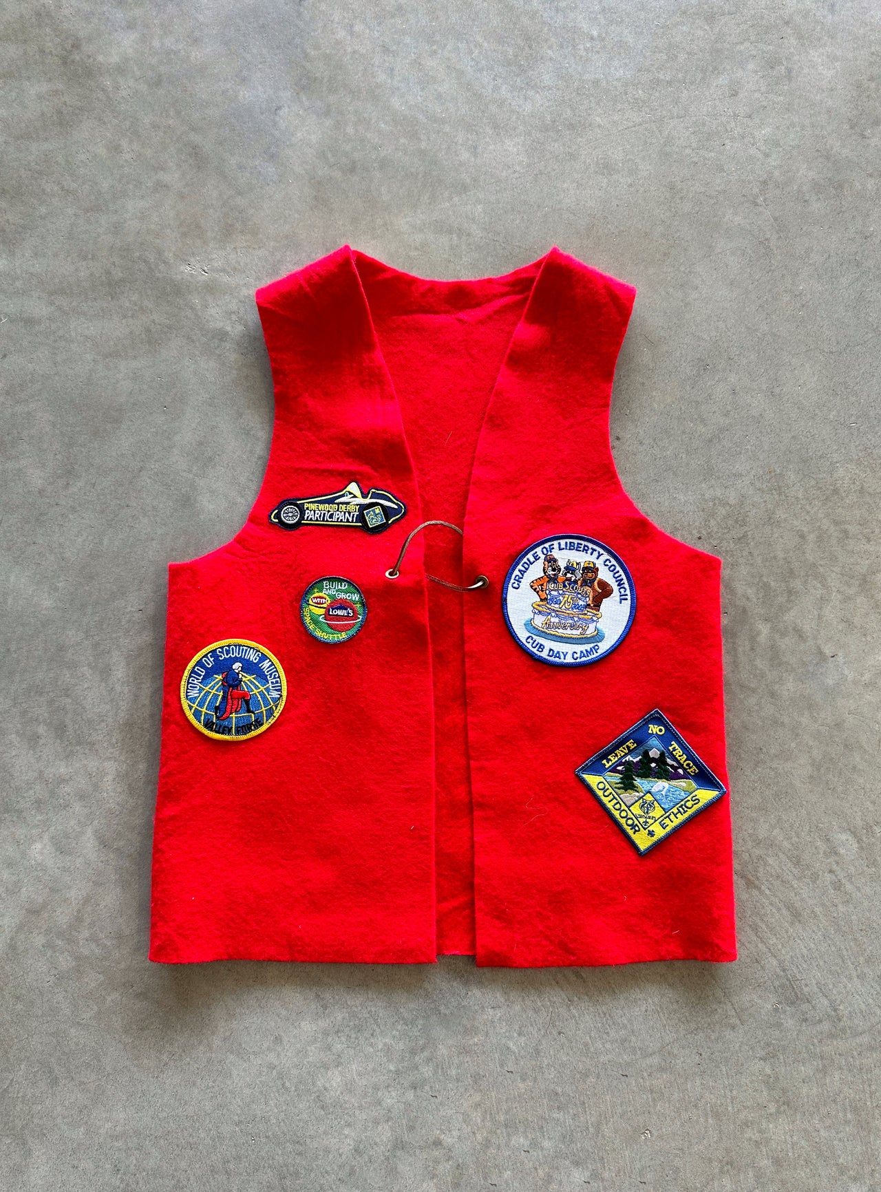 2000s scout vest (S)