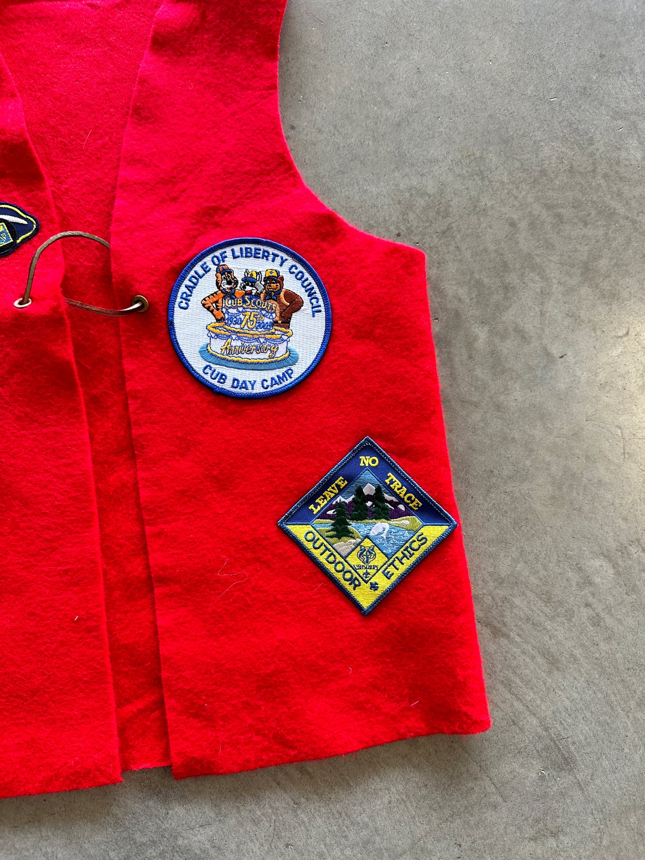 2000s scout vest (S)