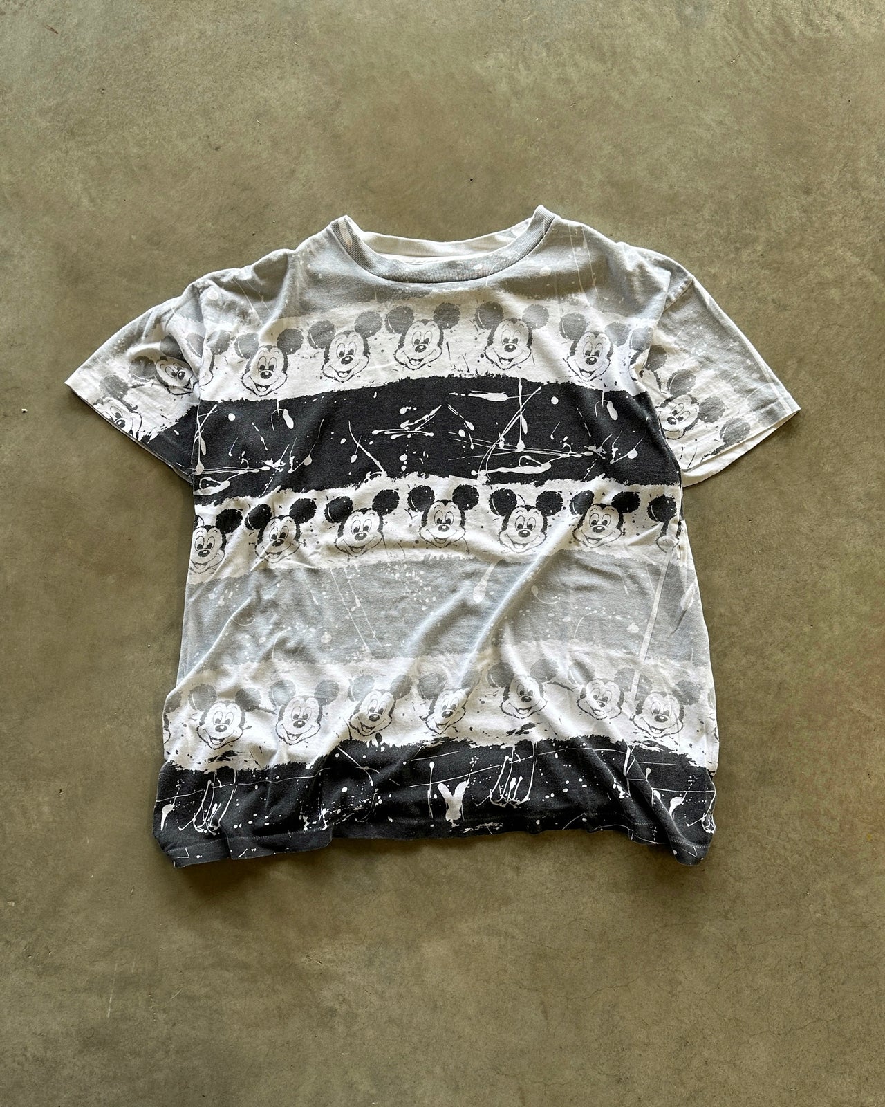 90 Mickey Mouse AOP single stitch tee (one size)