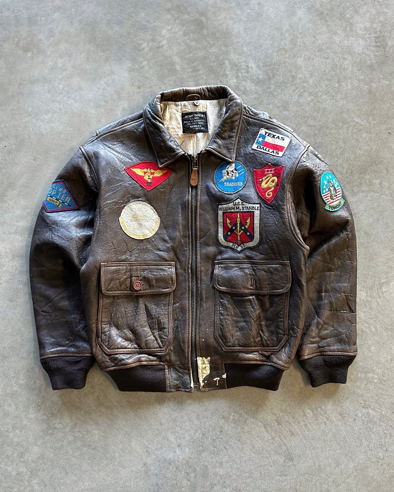 1980s Avirex G-1 jacket (M)