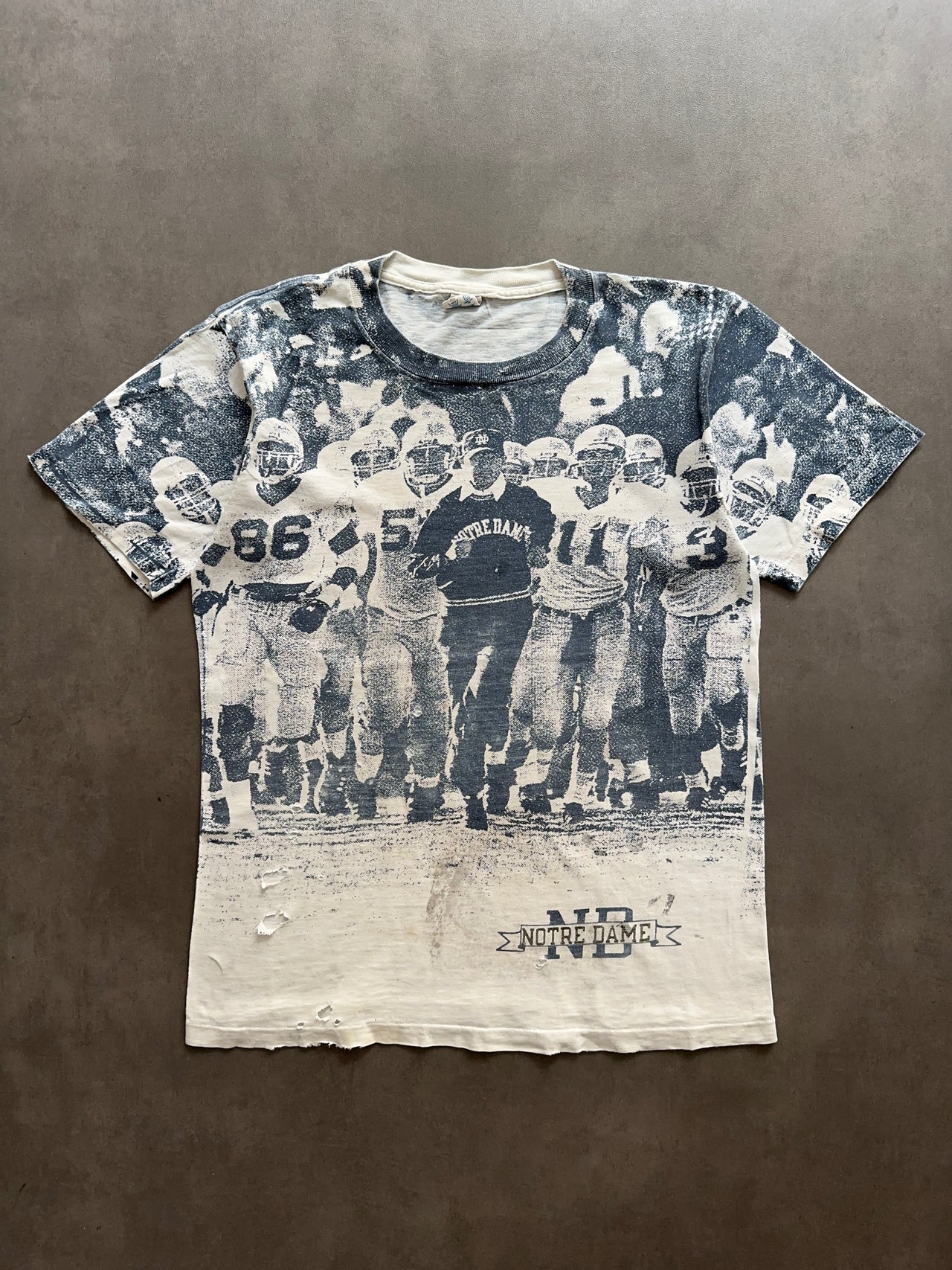 1980s champion notre dame tee (M)
