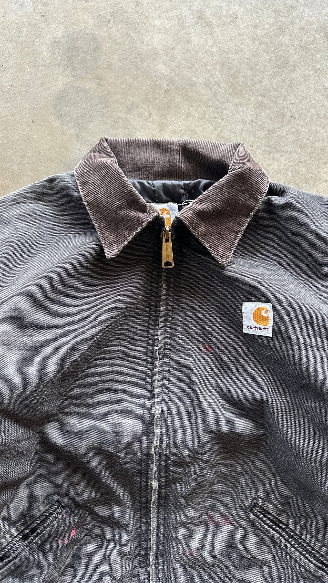 80s Carhartt detroit jacket (XS)