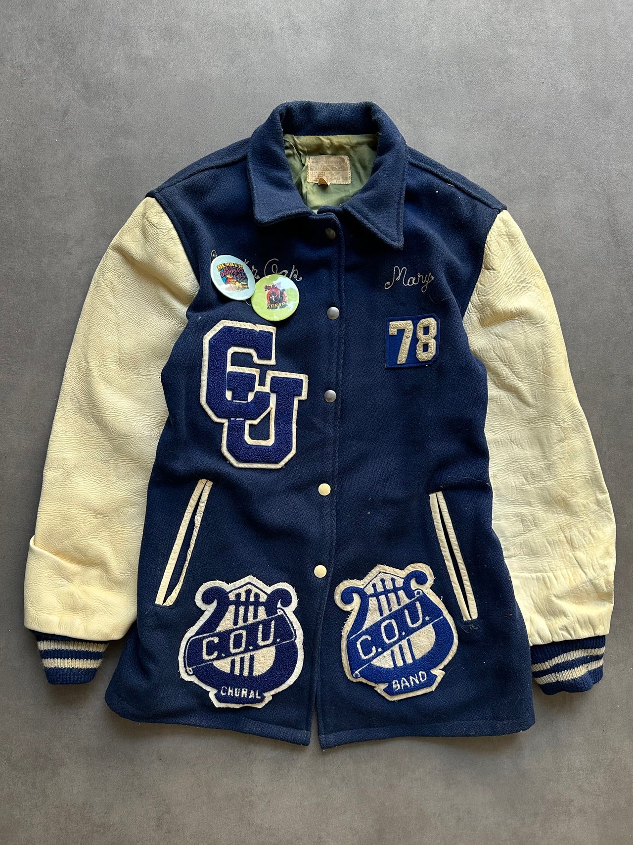 1970s Varsity Jacket (M)