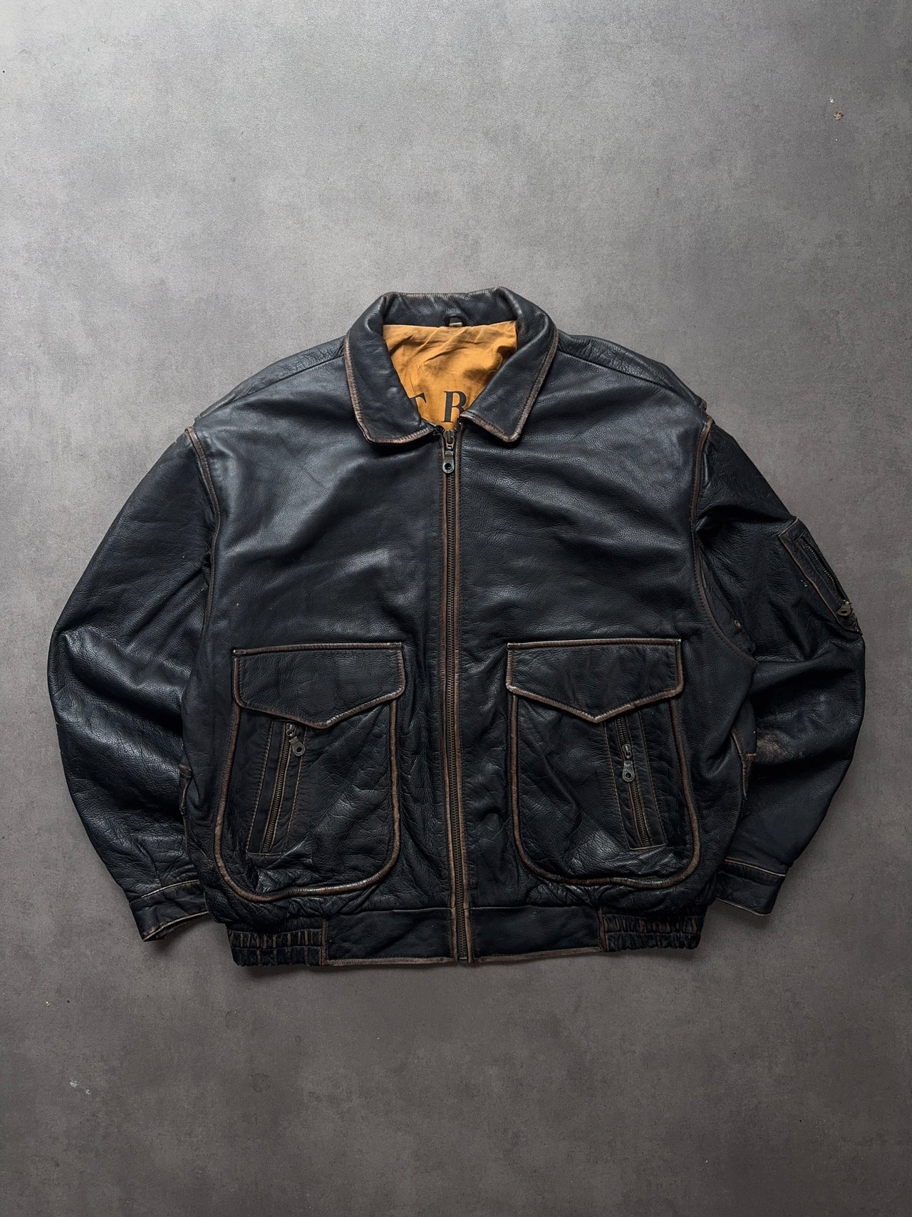 1990s G-1 Leather Jacket (M)