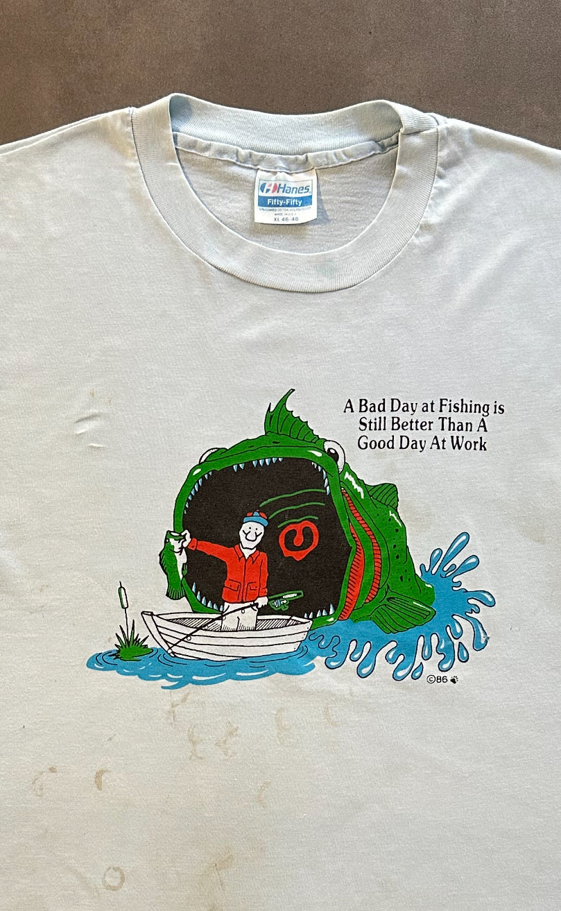 1980s Fishing tee (XL)