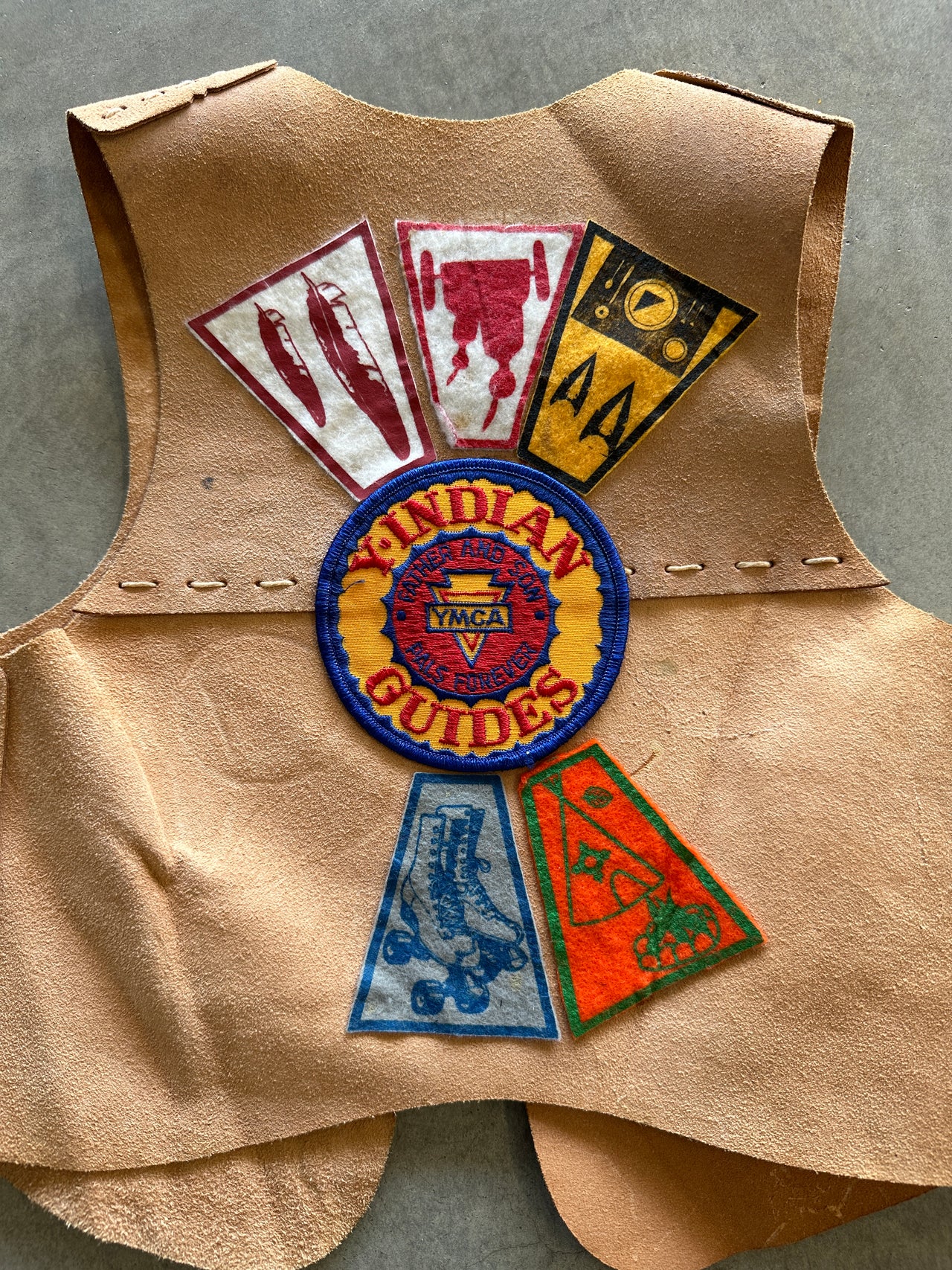 1980s scout vest (baby size)