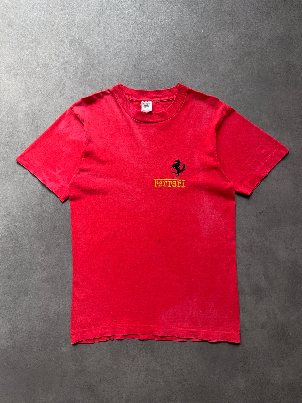 1990s Ferrari faded tee (M)