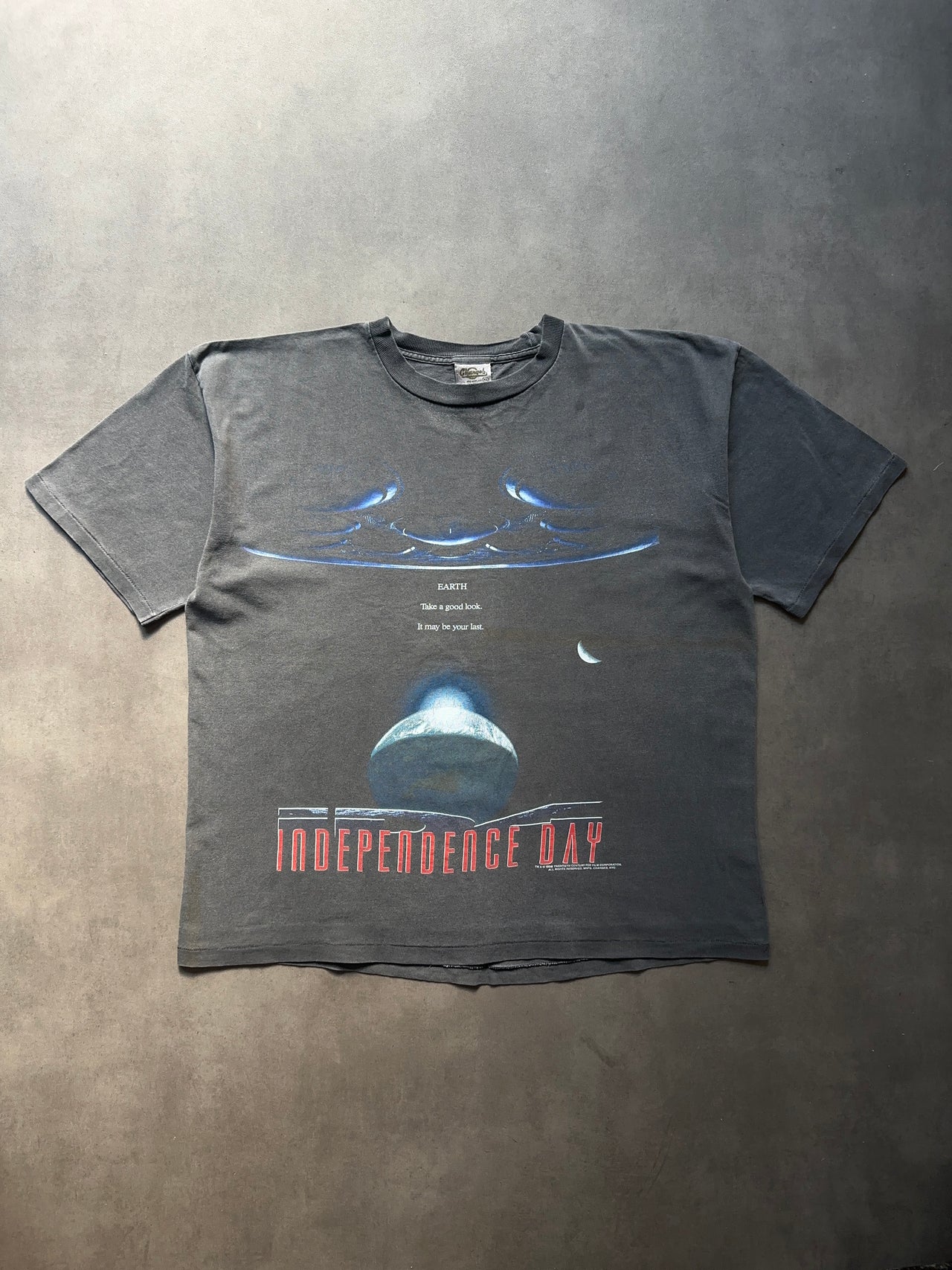 1990s Independence day faded tee (XL)