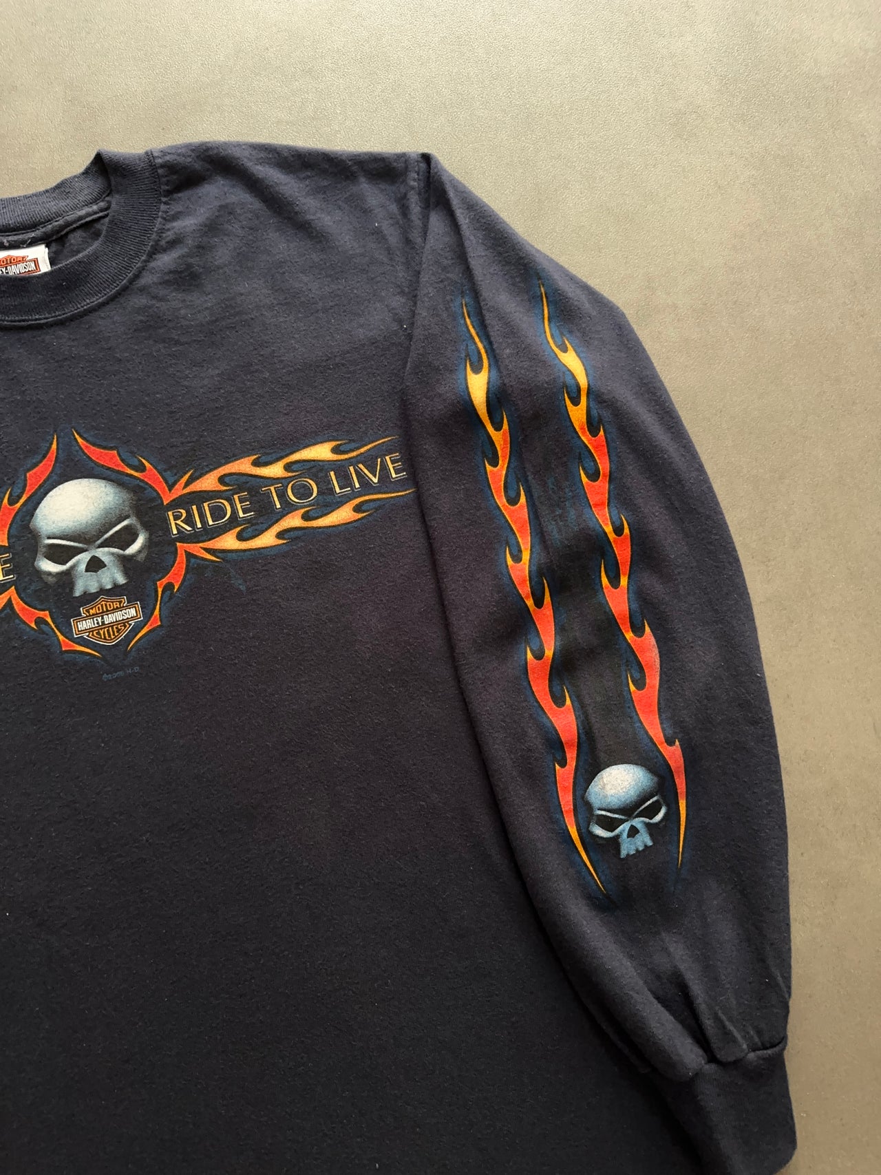 1990s Harley Davidson longsleeve (M)