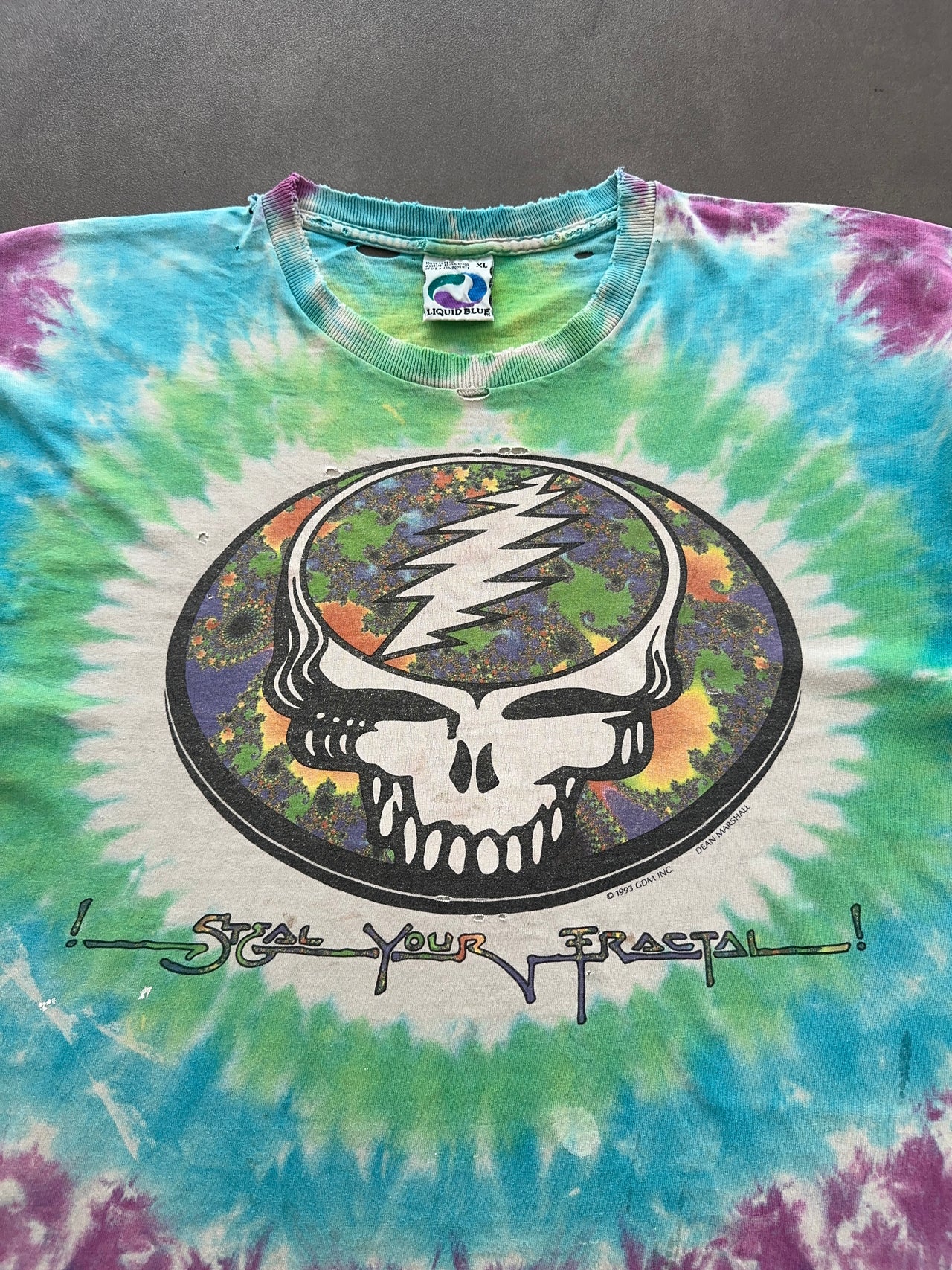 1990s Grateful Dead distressed tee (XL)