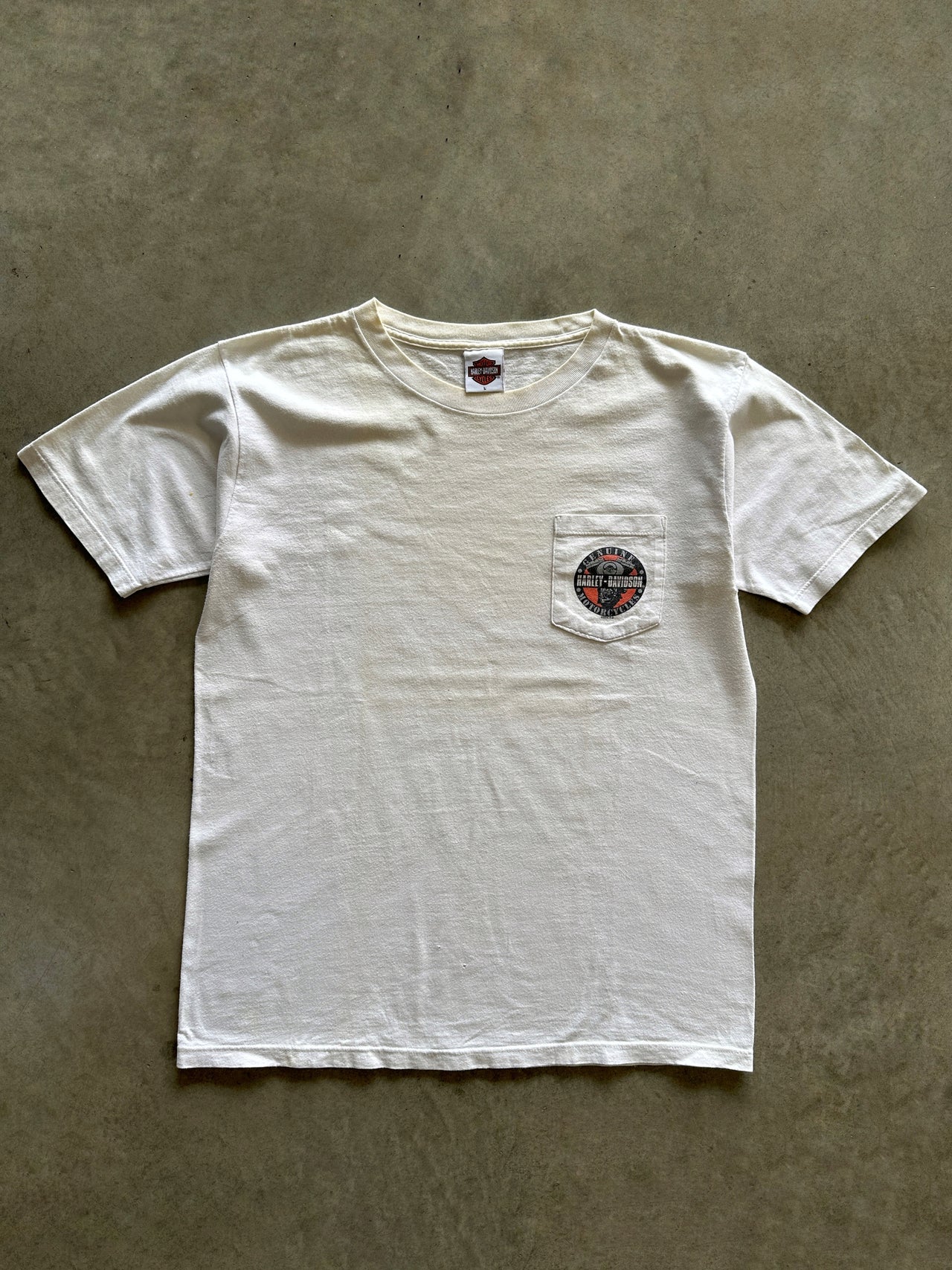 1990s Harley Davidson pocket tee (L)
