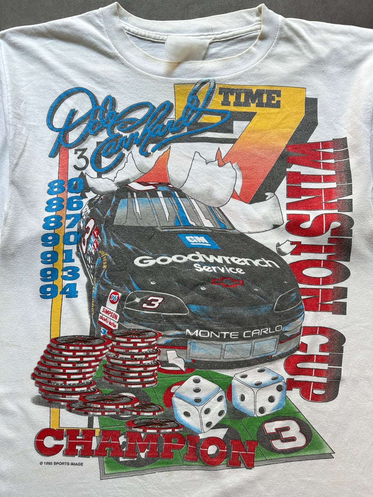 1990s Dale Earhardt tee (L)