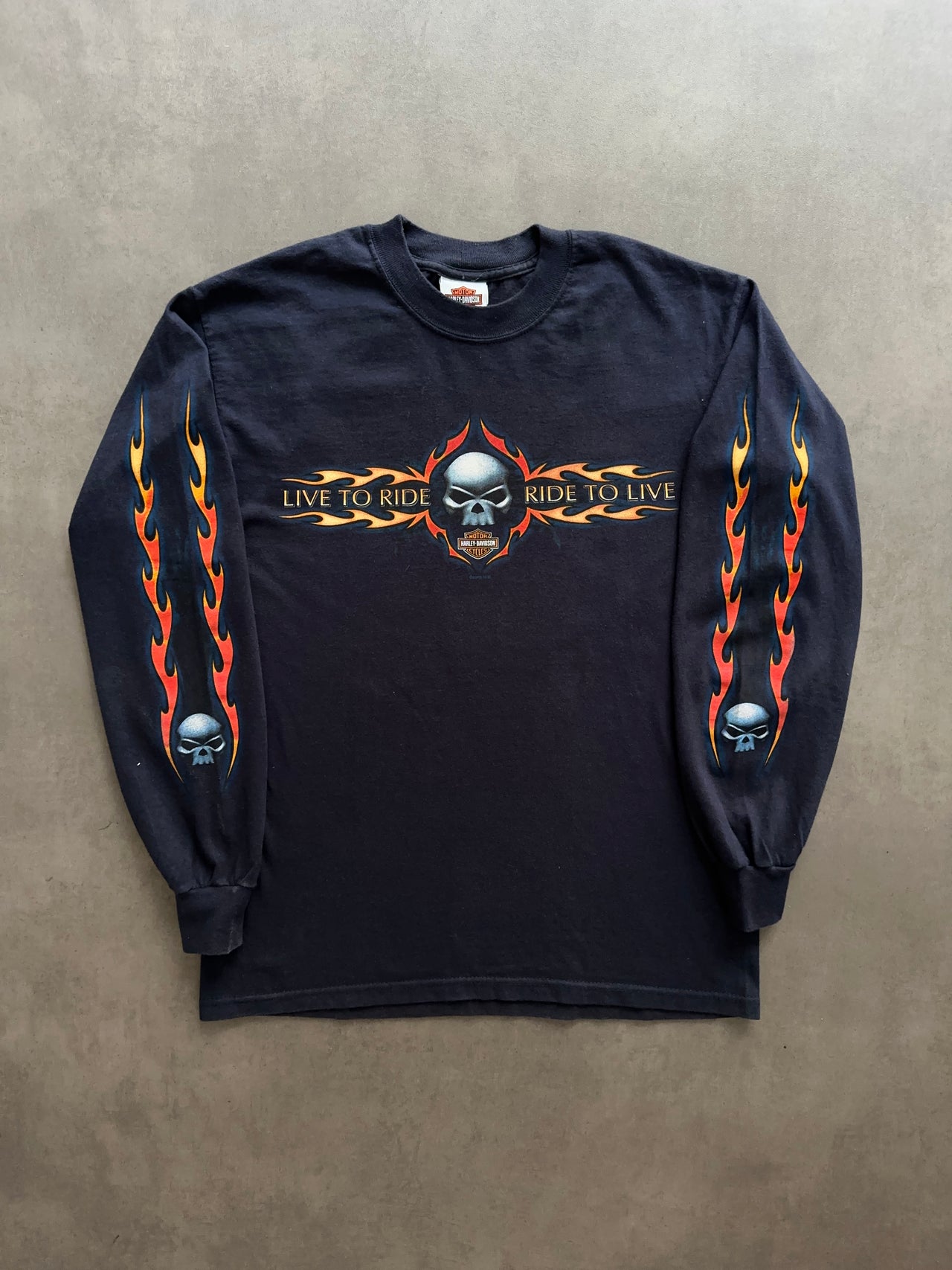 1990s Harley Davidson longsleeve (M)
