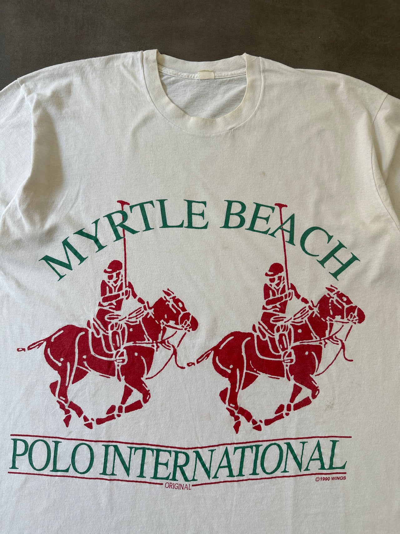 1990s Myrtle Beach Polo International tee (L)