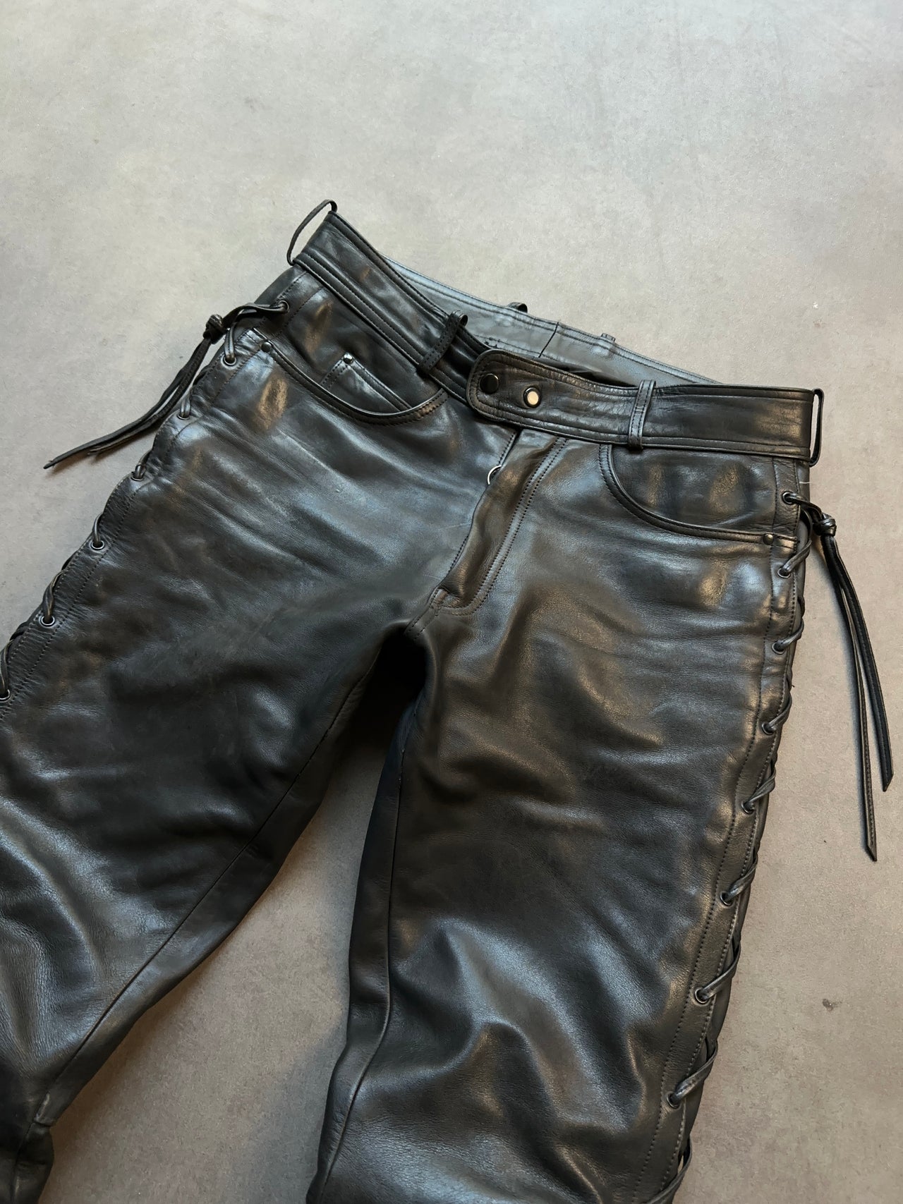 1990s Leather Pant (W34)