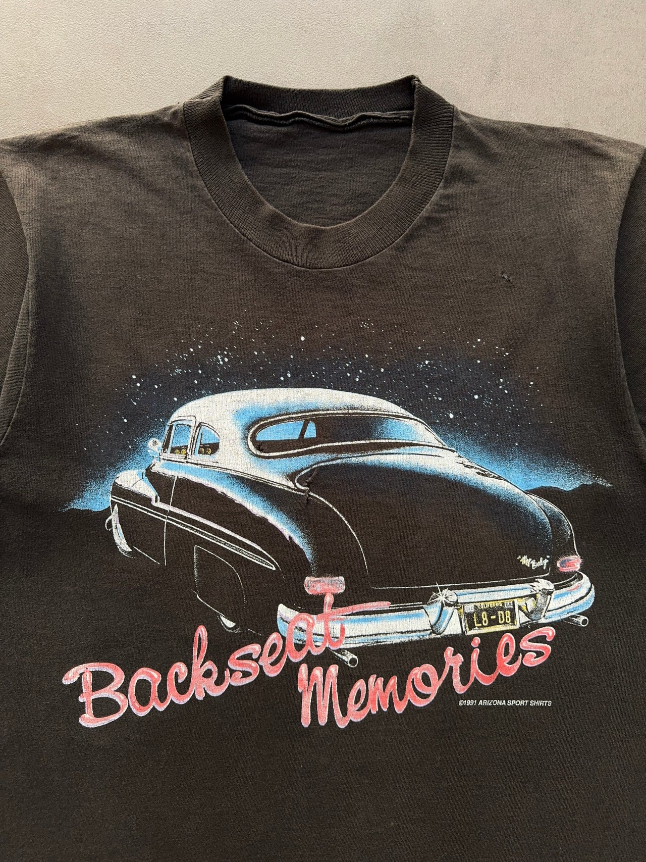 1990s Backseat Memories faded tee (M)