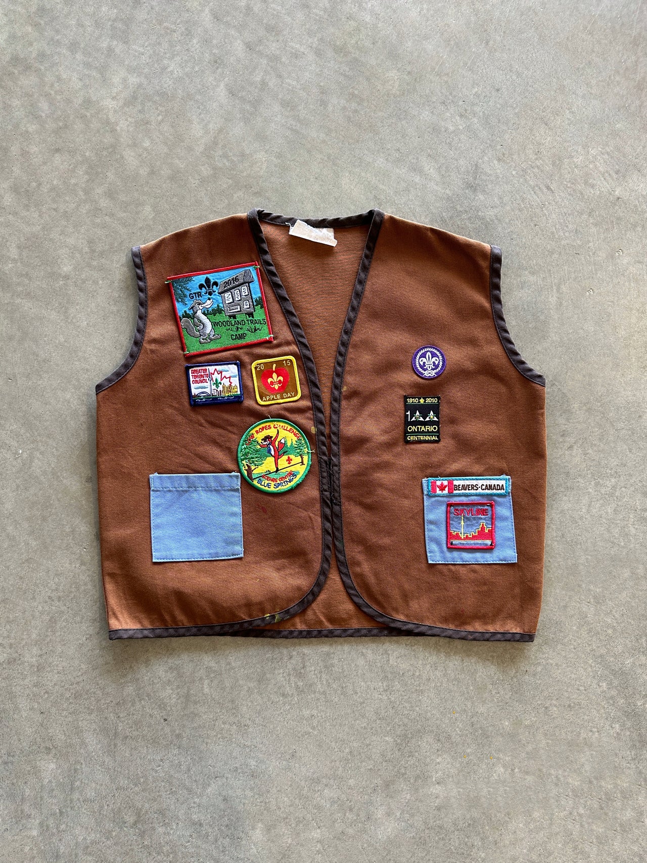 2000s scout vest (S)