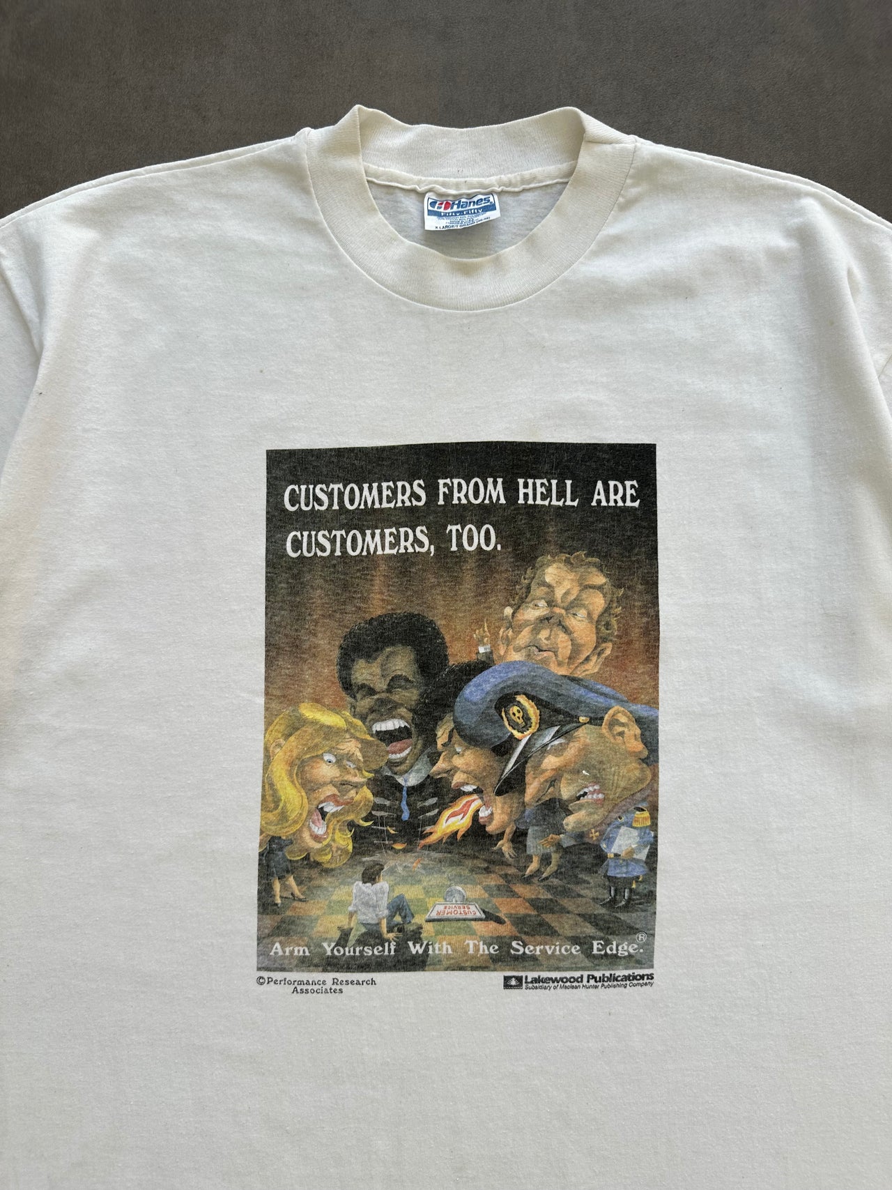 1990s customer service tee (L)