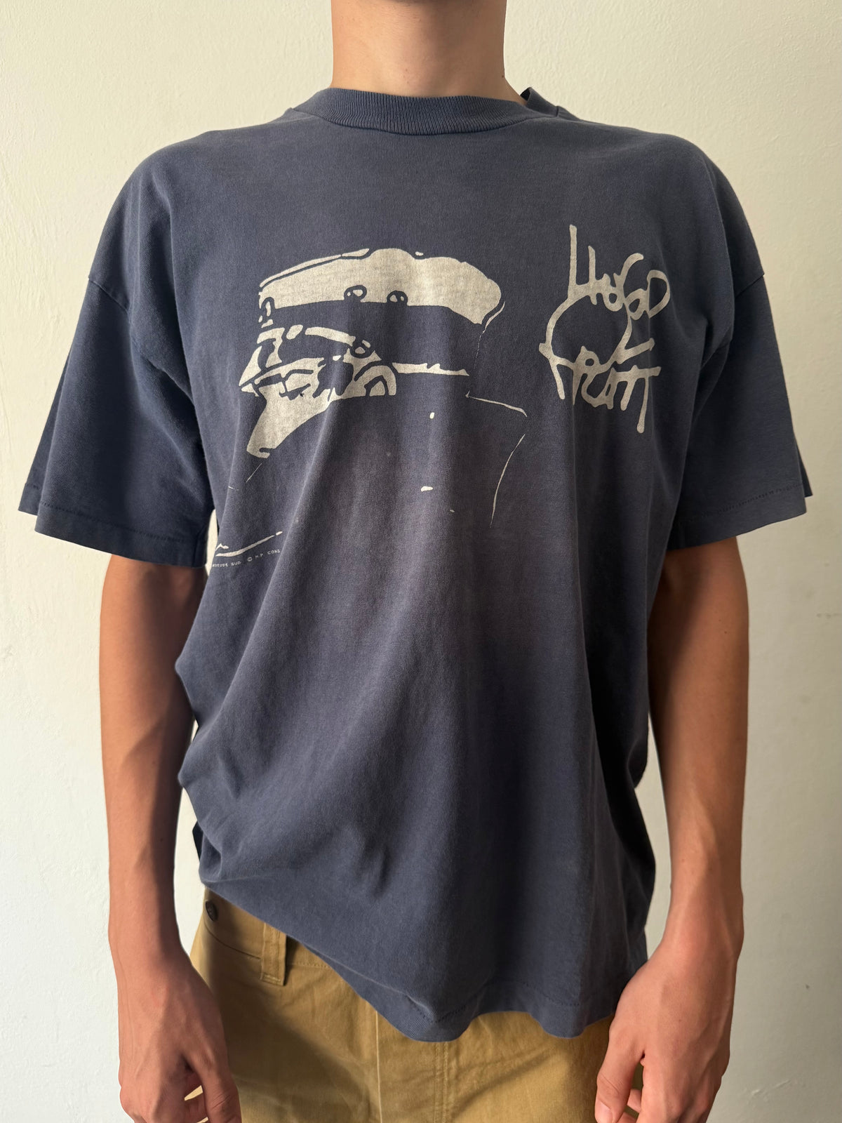 1990s Corto Maltese faded tee (XL)