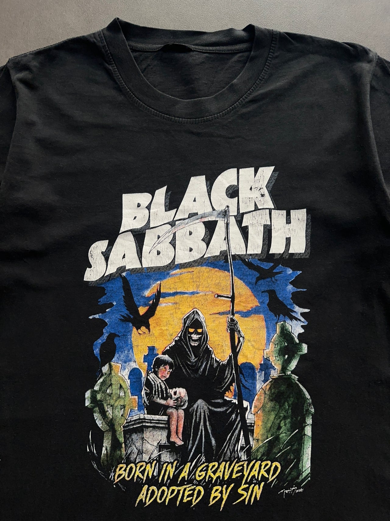 1990s Black Sabbath tee (M)