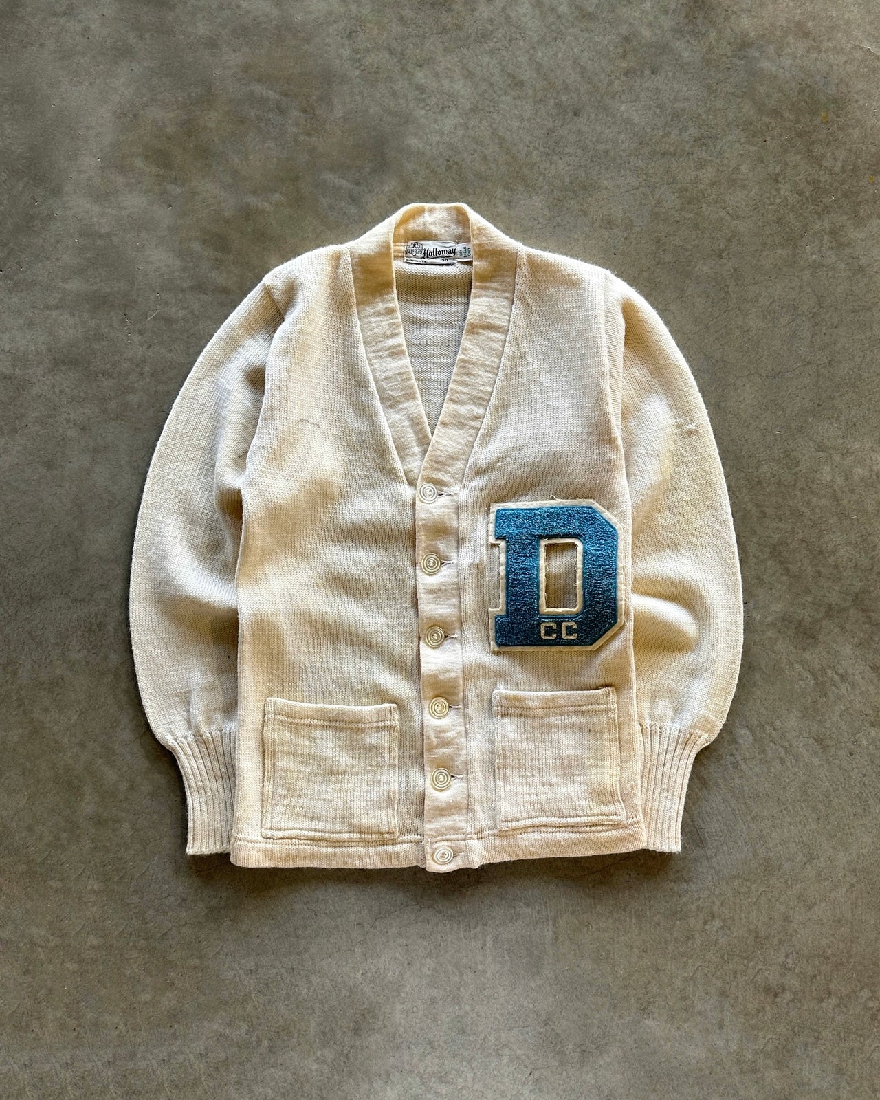 1970s Letterman cardigan (S)