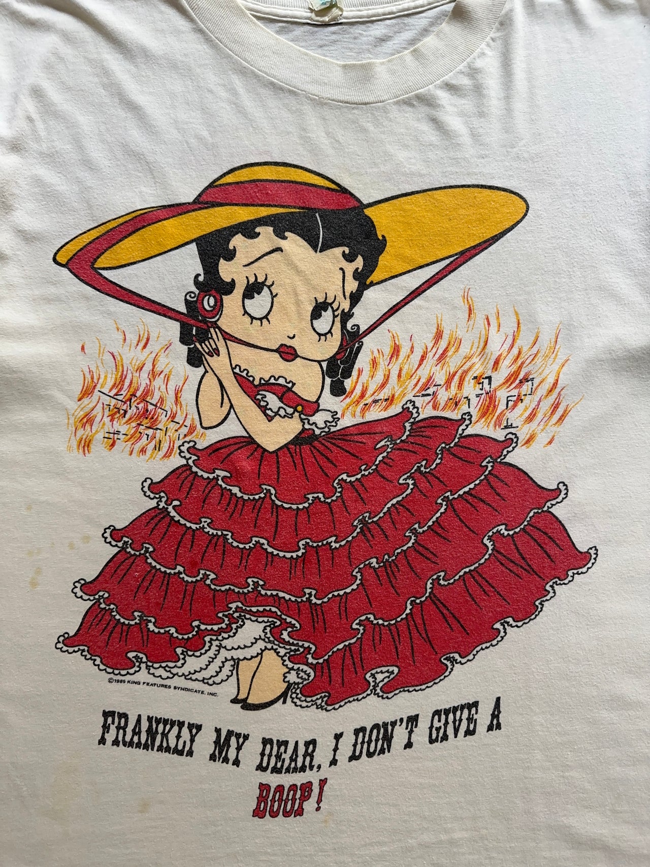 1980s Betty Boop tee (L)