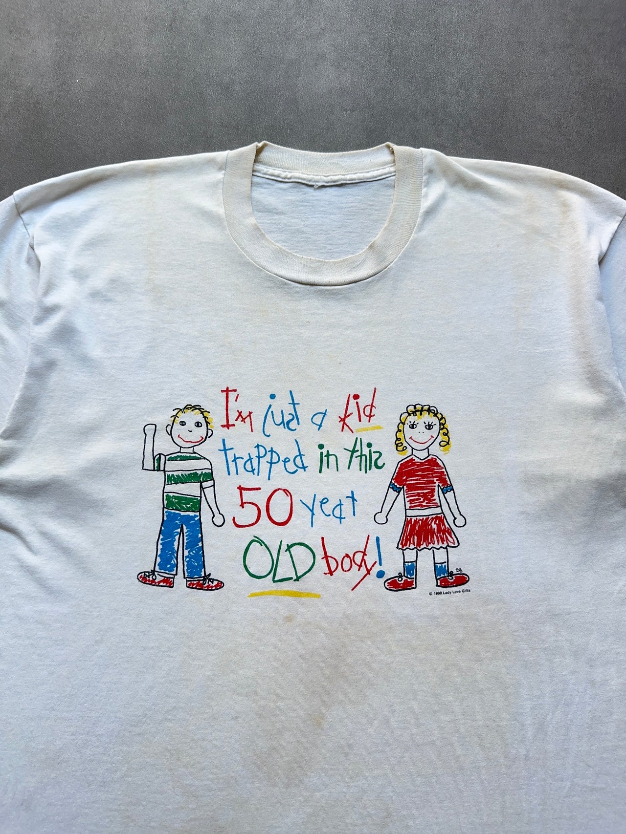 1980s Dad Graphic tee (XL)