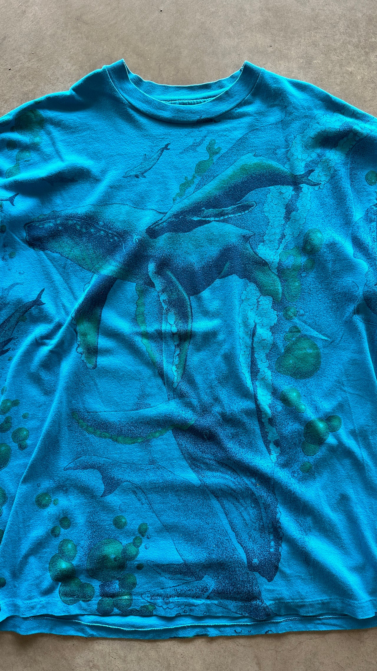 90s sea single stitch tee (XL)