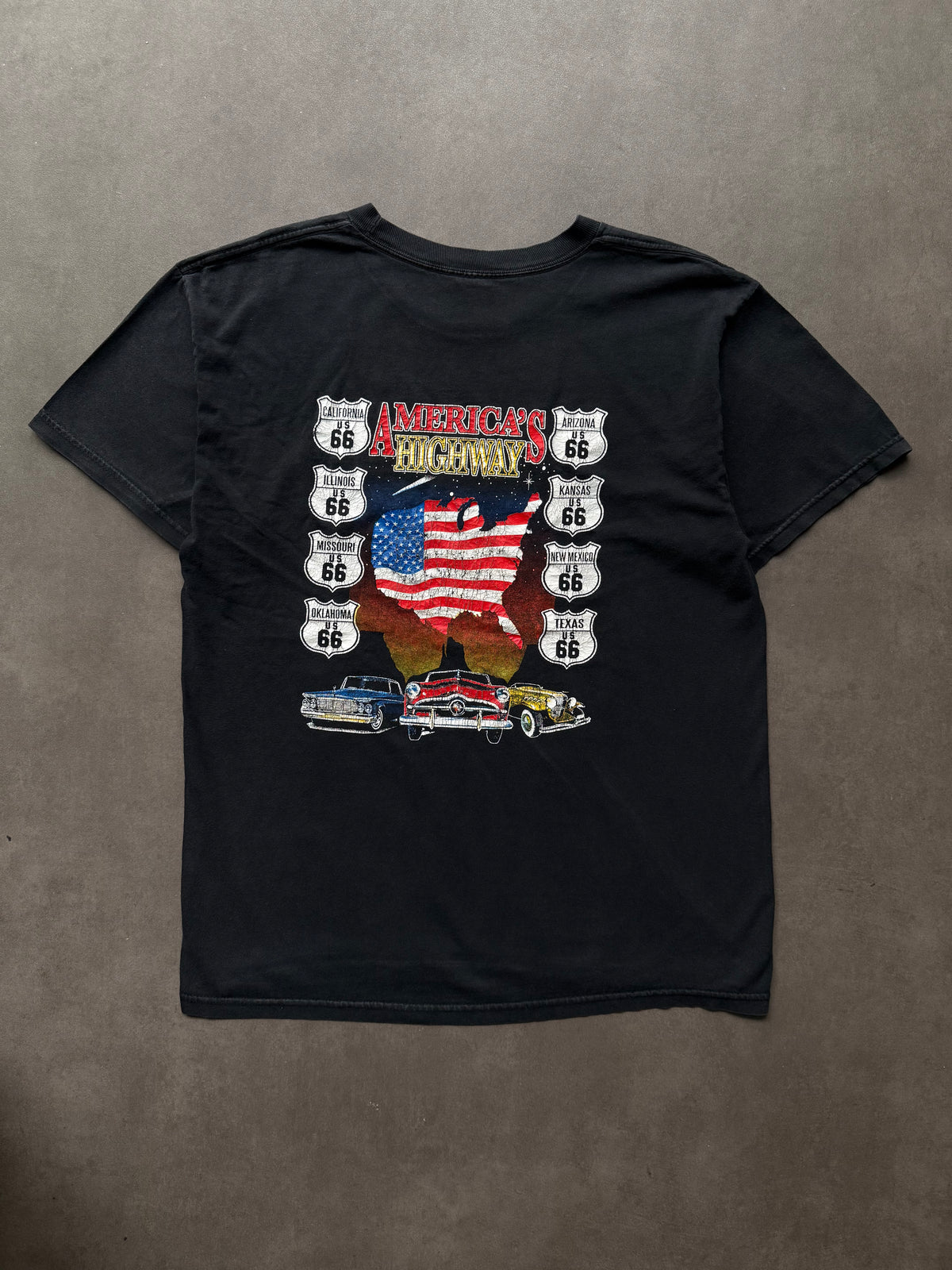 1990s America’s Highway faded tee (XL)