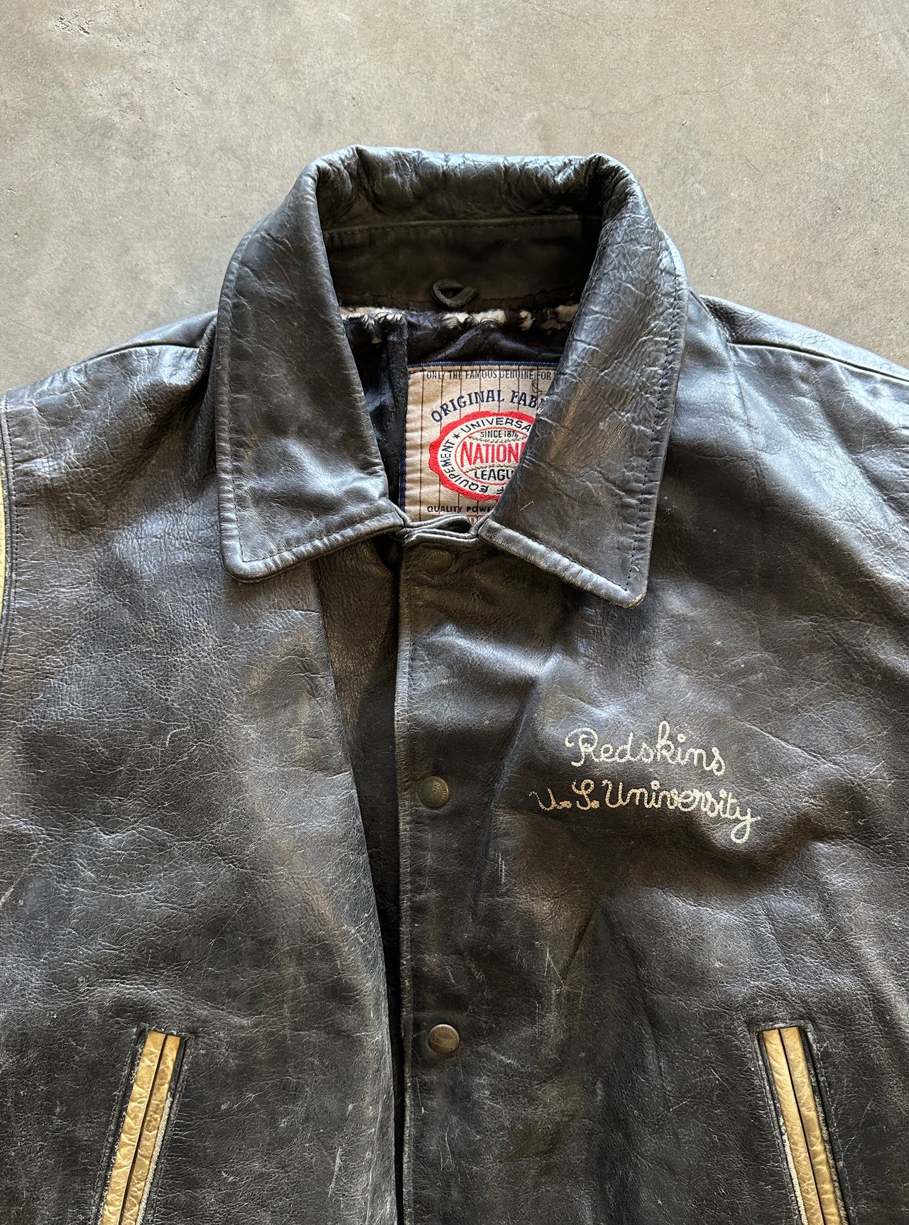 1990s Redskin leather Jacket (L)