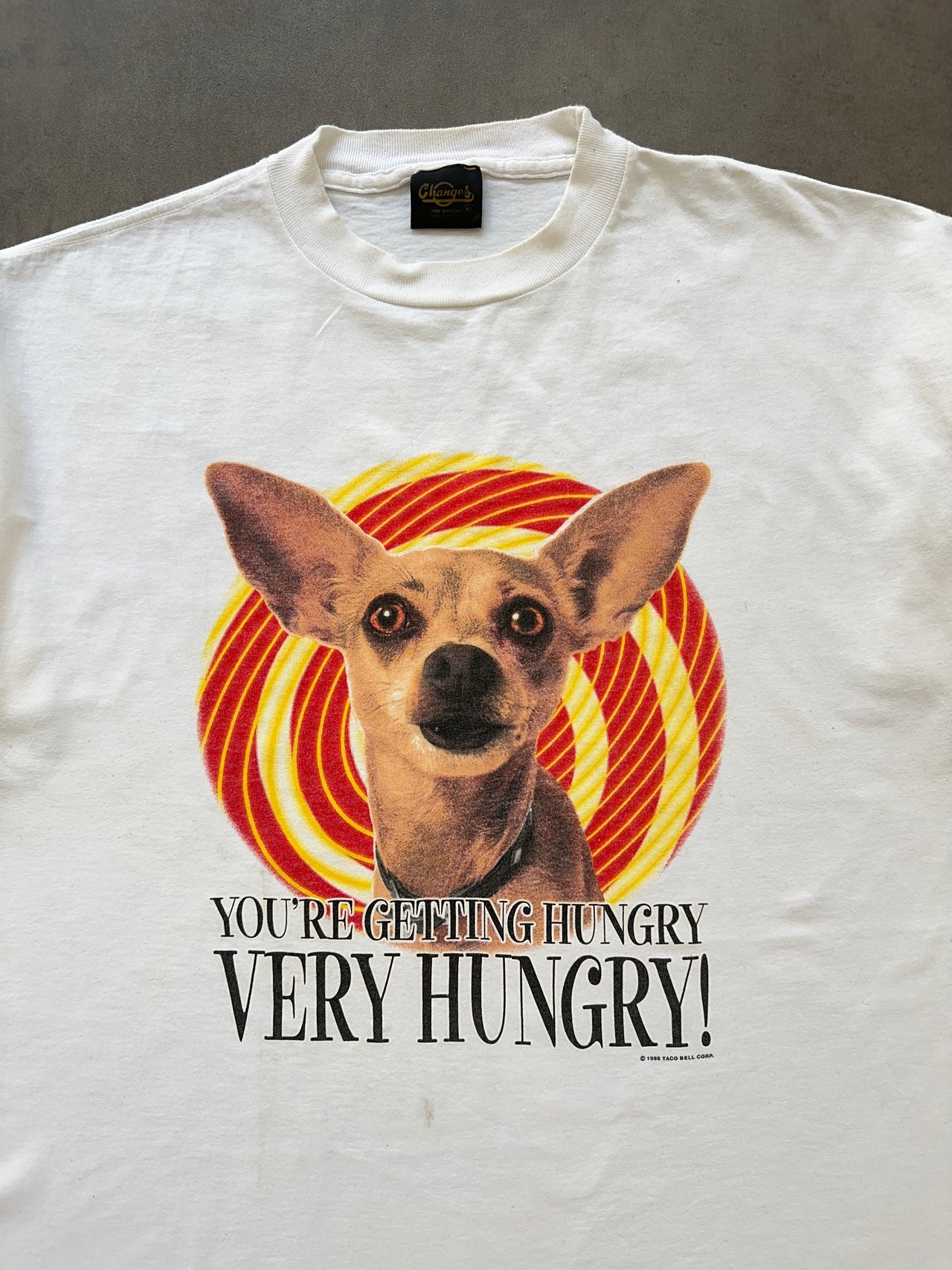 1990S "VERY HUNGRY" TEE (xl)