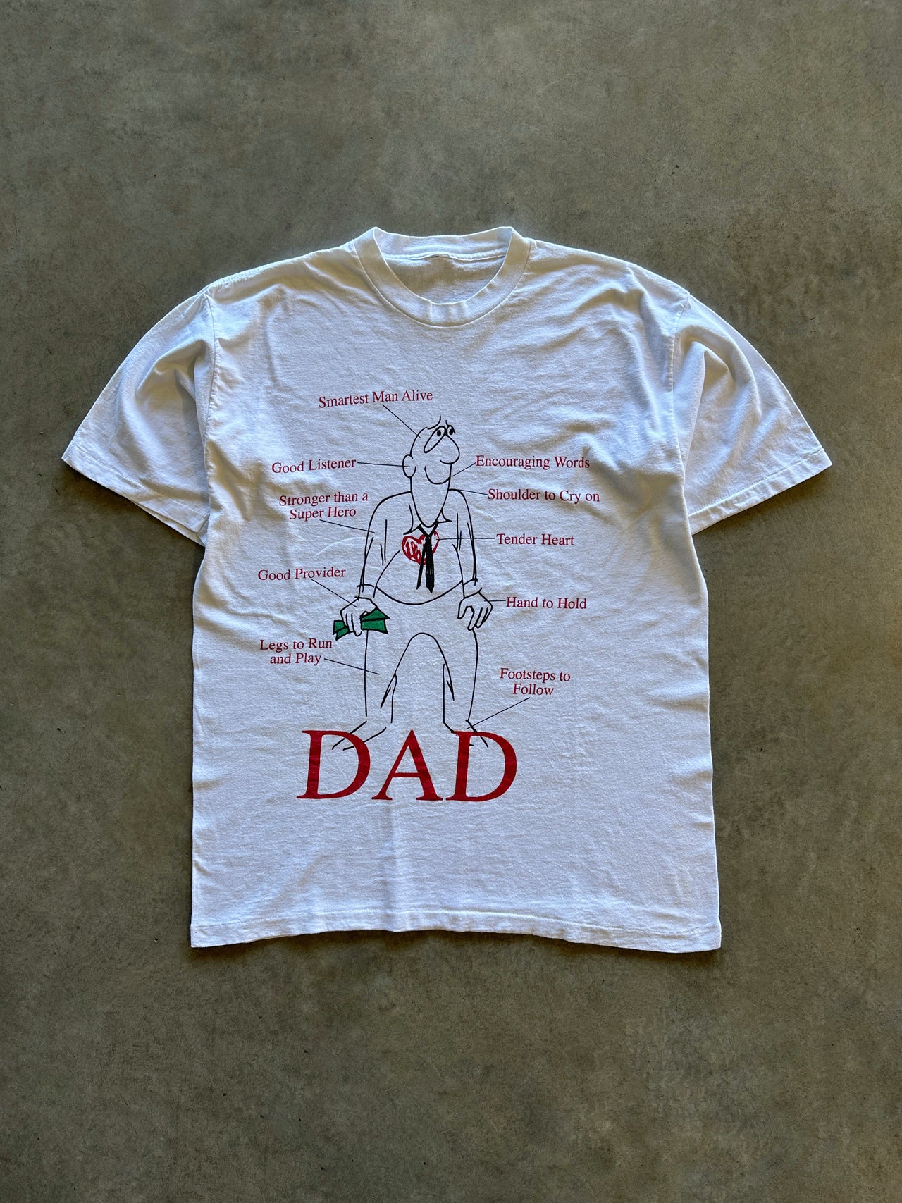 1990s Best Dad Anatomy tee (XXL)