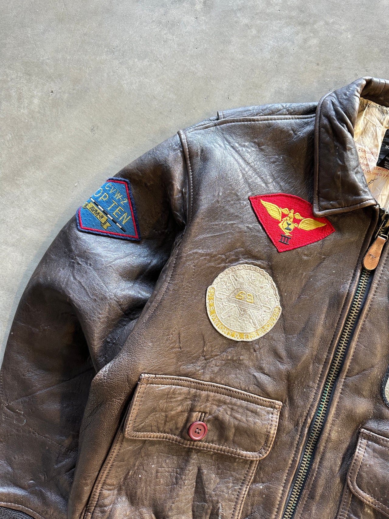 1980s Avirex G-1 jacket (M)