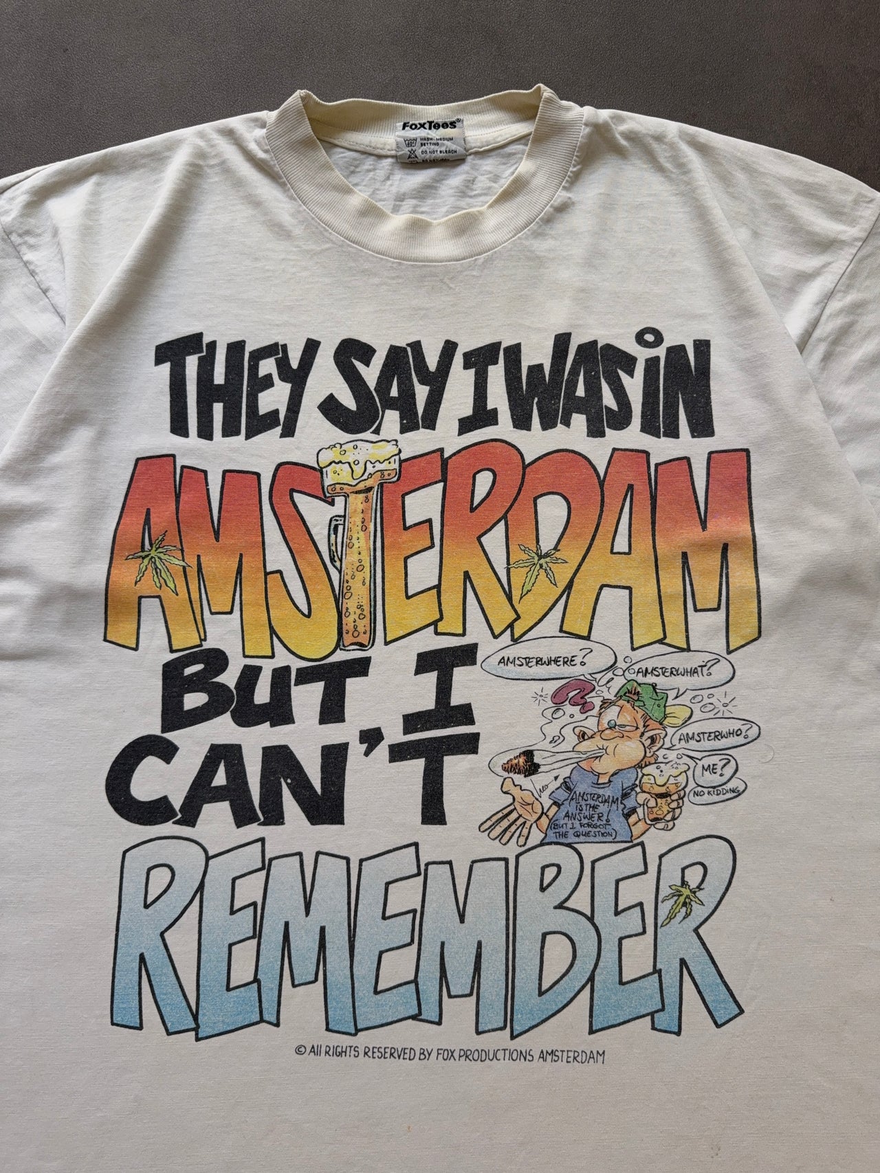 1990s Amsterdam tee (L)