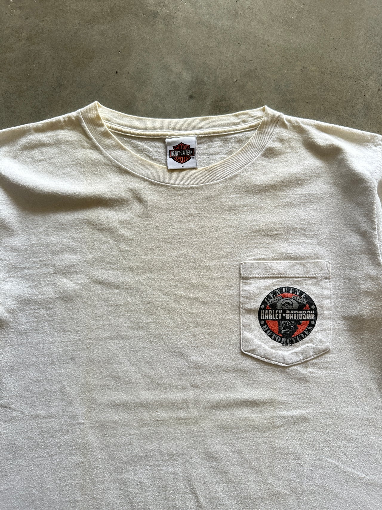1990s Harley Davidson pocket tee (L)