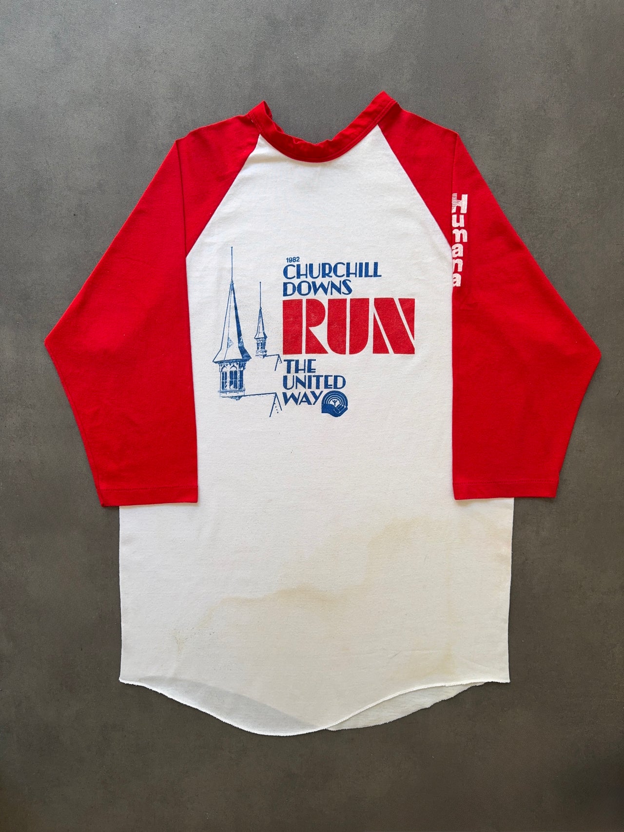 1980s Churchill Downs Run Raglan Tee (XL)
