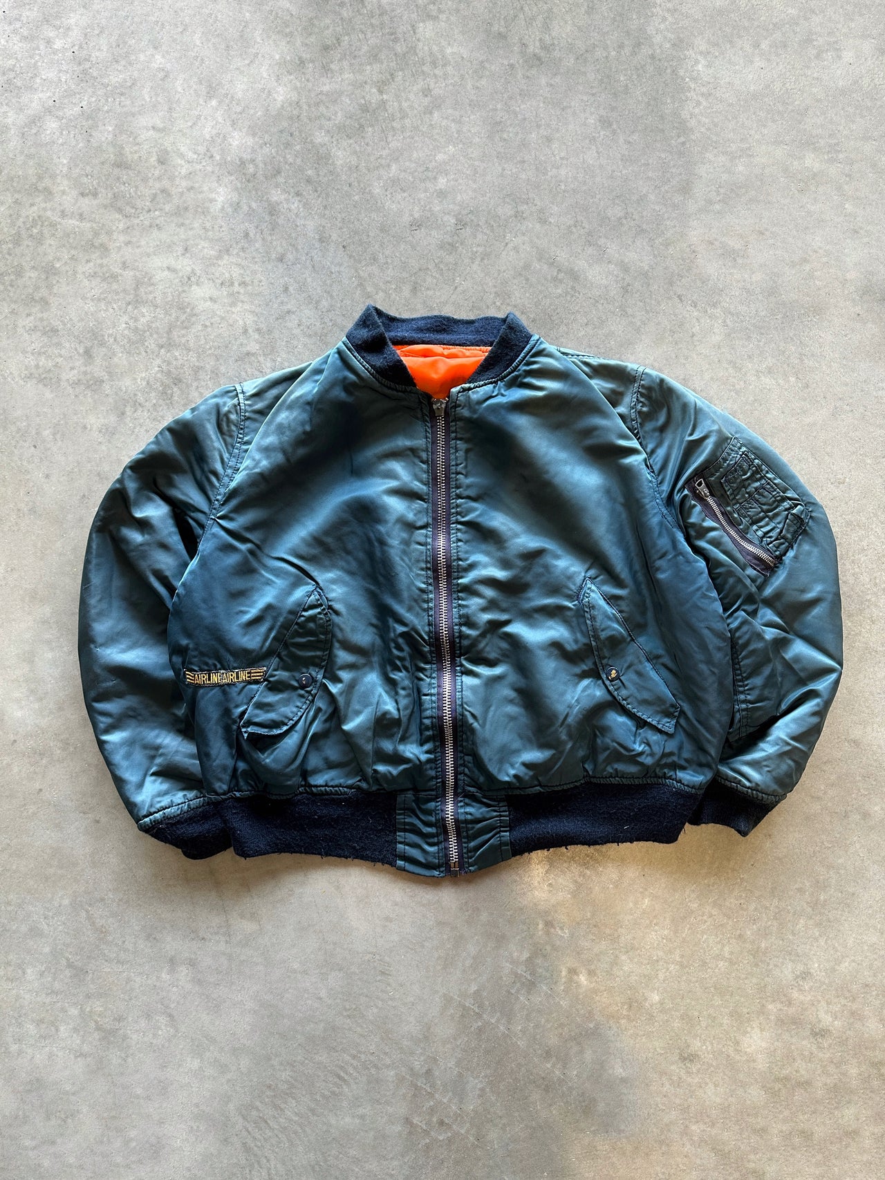 80s MA1 bomber jacket (L)