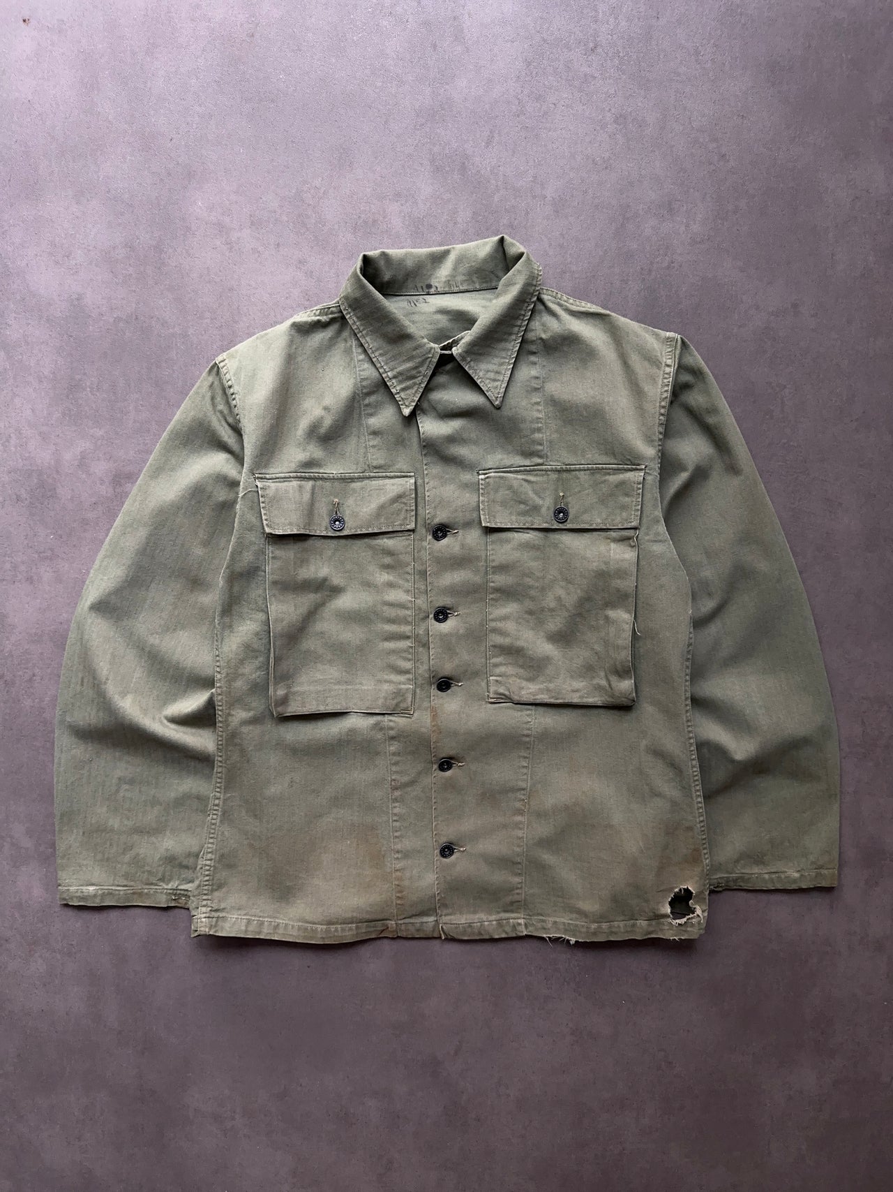 1950s 13 Stars Button Shirt (M)