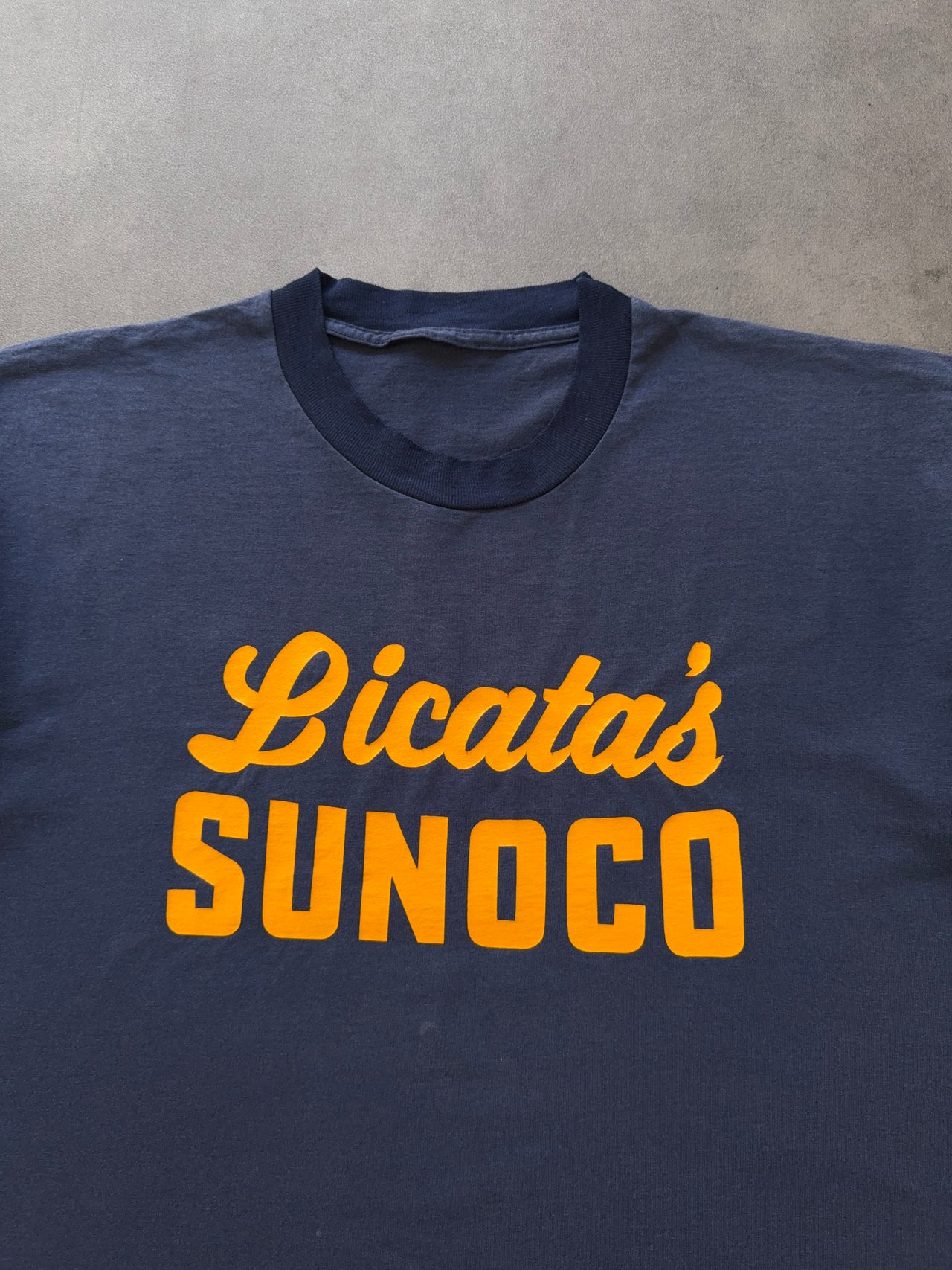 1980s Licata’s Sunoco faded tee (L)