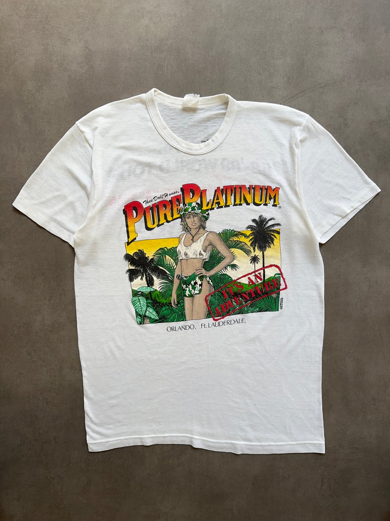 1980s pure platinum tee (M)