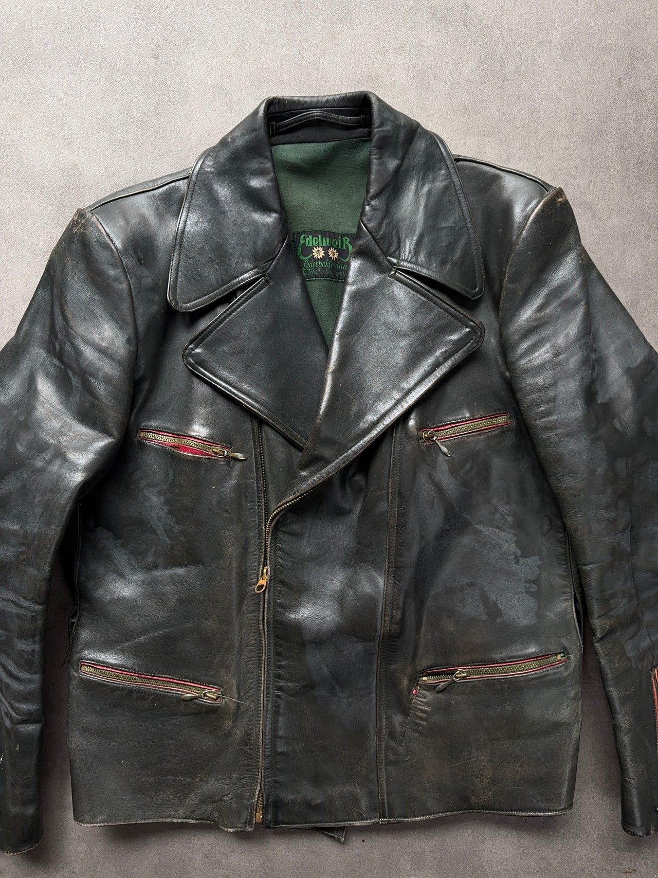 1970s German Leather Jacket (M)