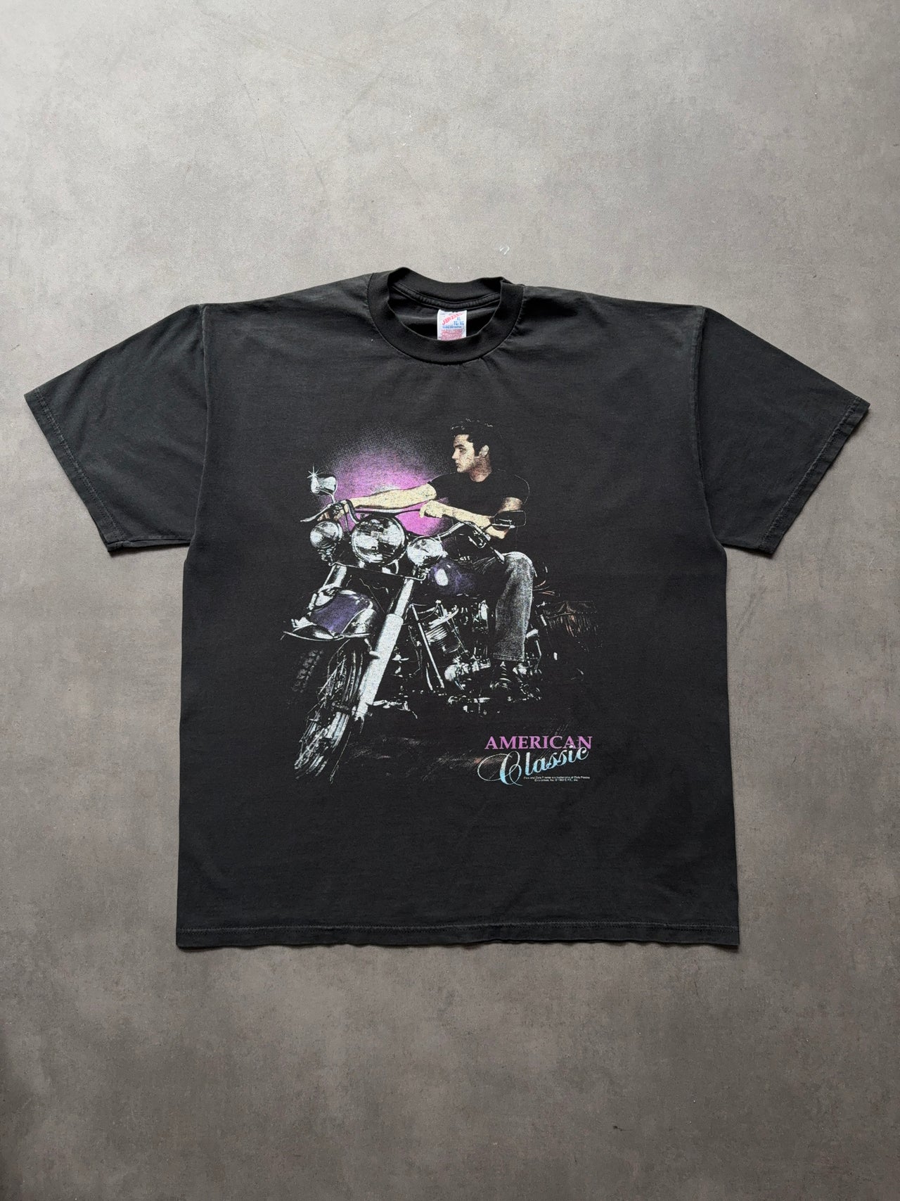 1990s Elvis faded tee (XL)