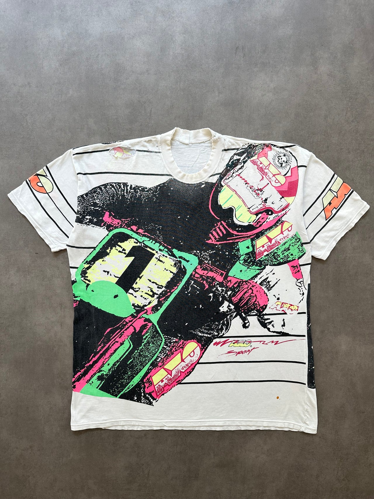 1990s Motorcycle tee (XXL)