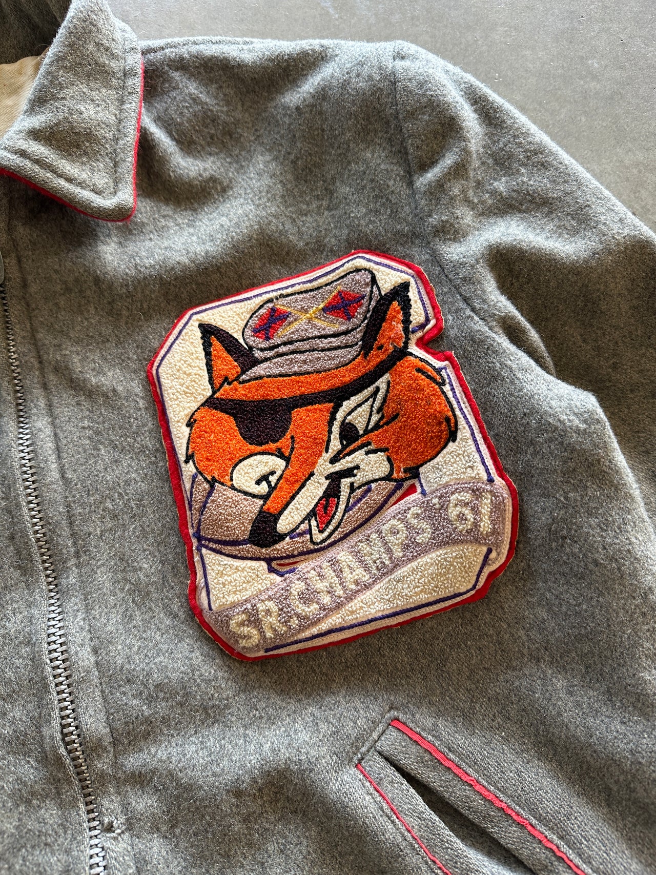 1970s S.R Champs varsity jacket (M)