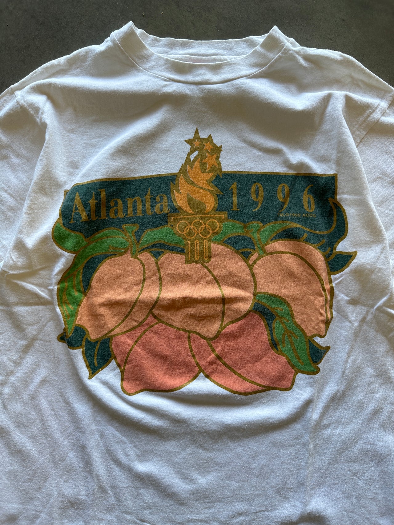 90s Olympics Atlanta 1996 single stitch tee (M)