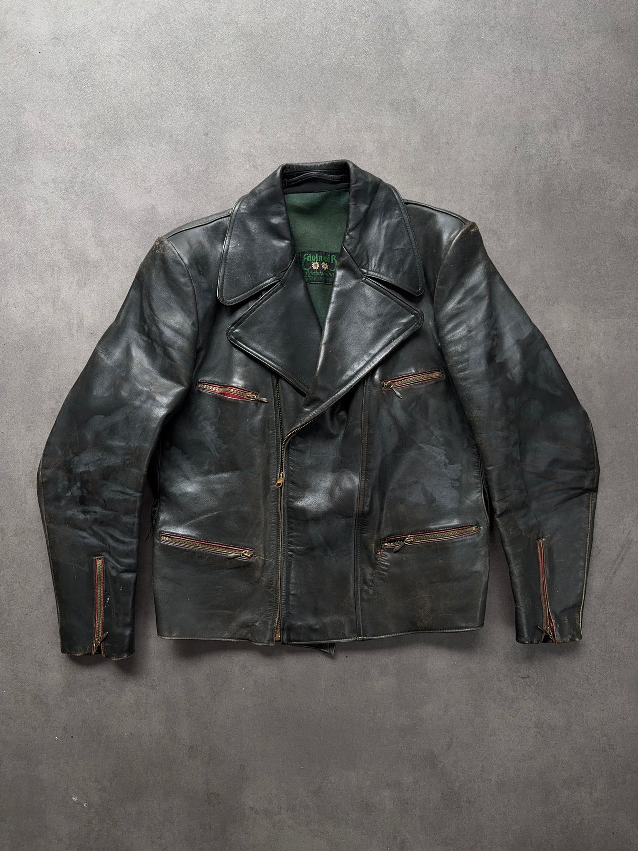 1970s German Leather Jacket (M)