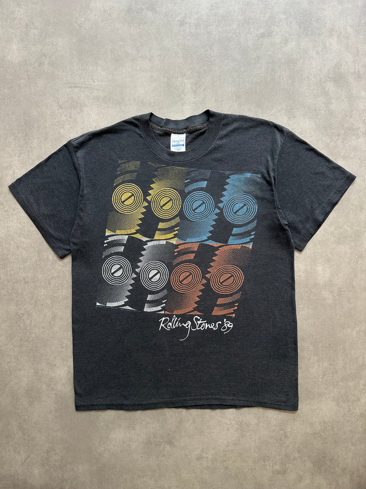 1980s Rolling Stones North American tour tee (M)