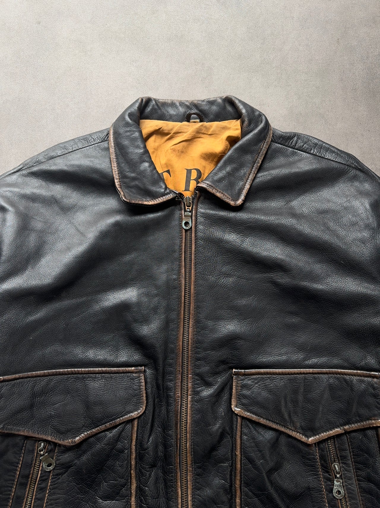 1990s G-1 Leather Jacket (M)