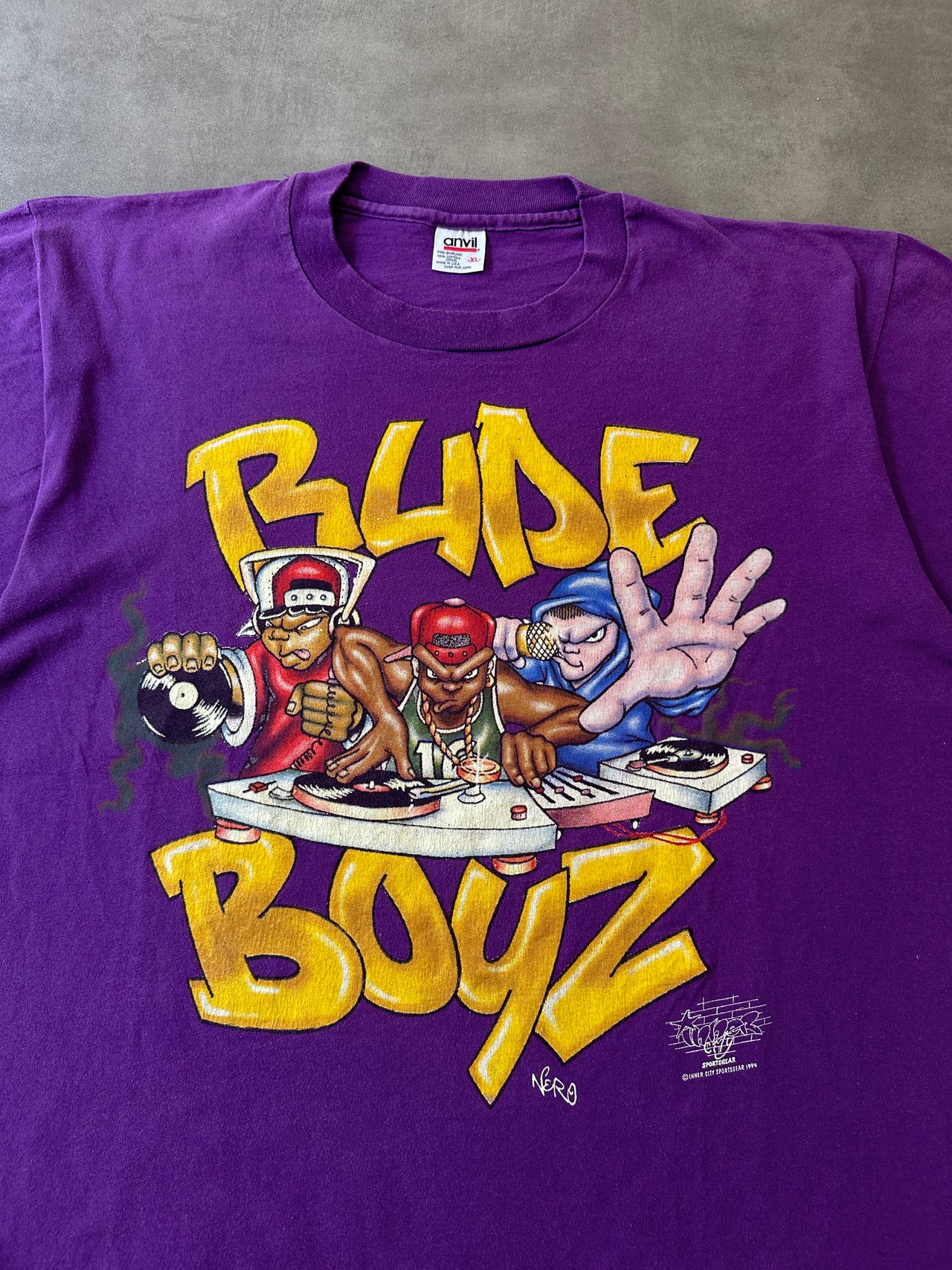 1990s Rude Boyz tee (XL)
